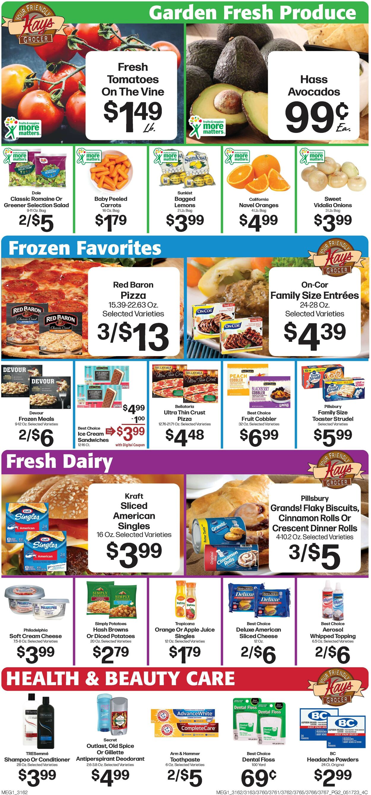 Catalogue Hays Supermarket from 05/17/2023