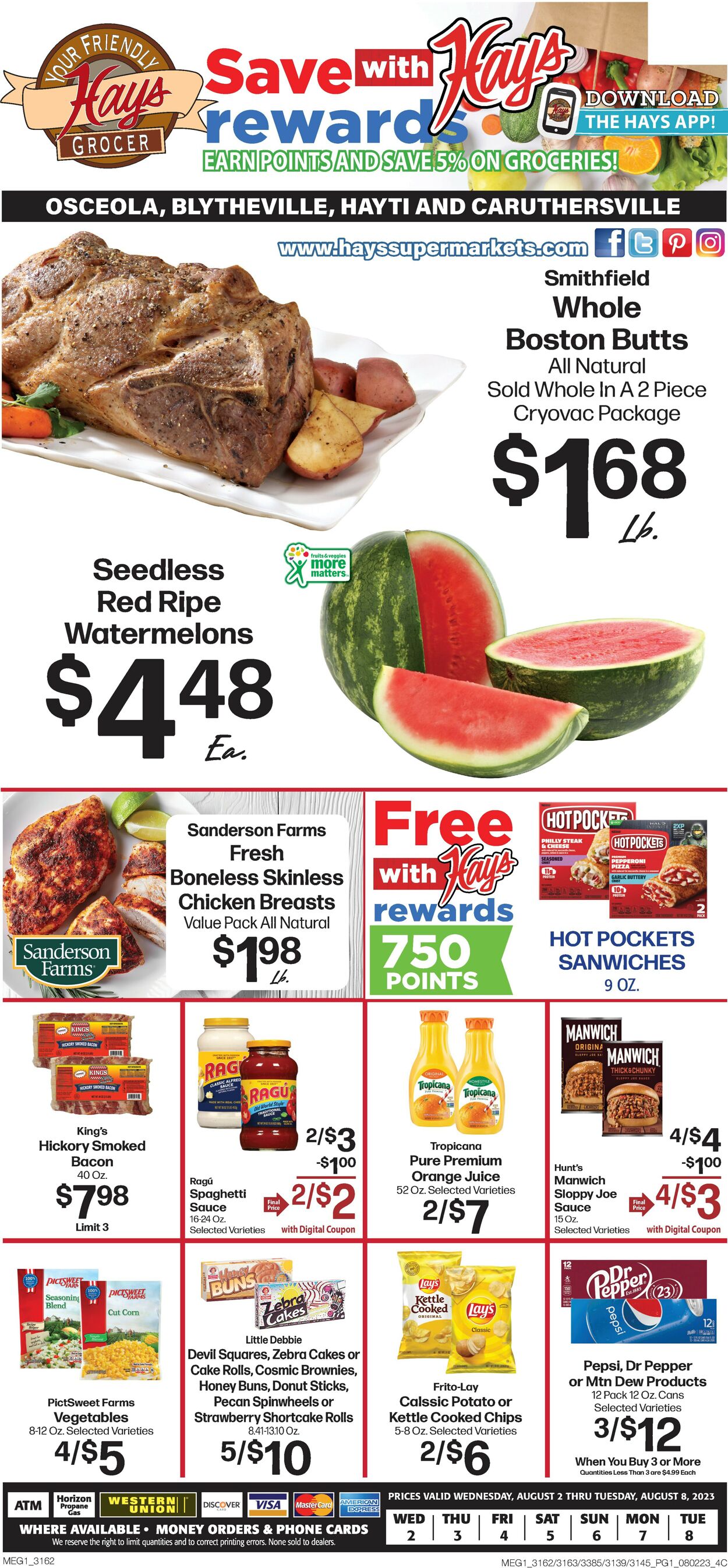 Catalogue Hays Supermarket from 08/02/2023