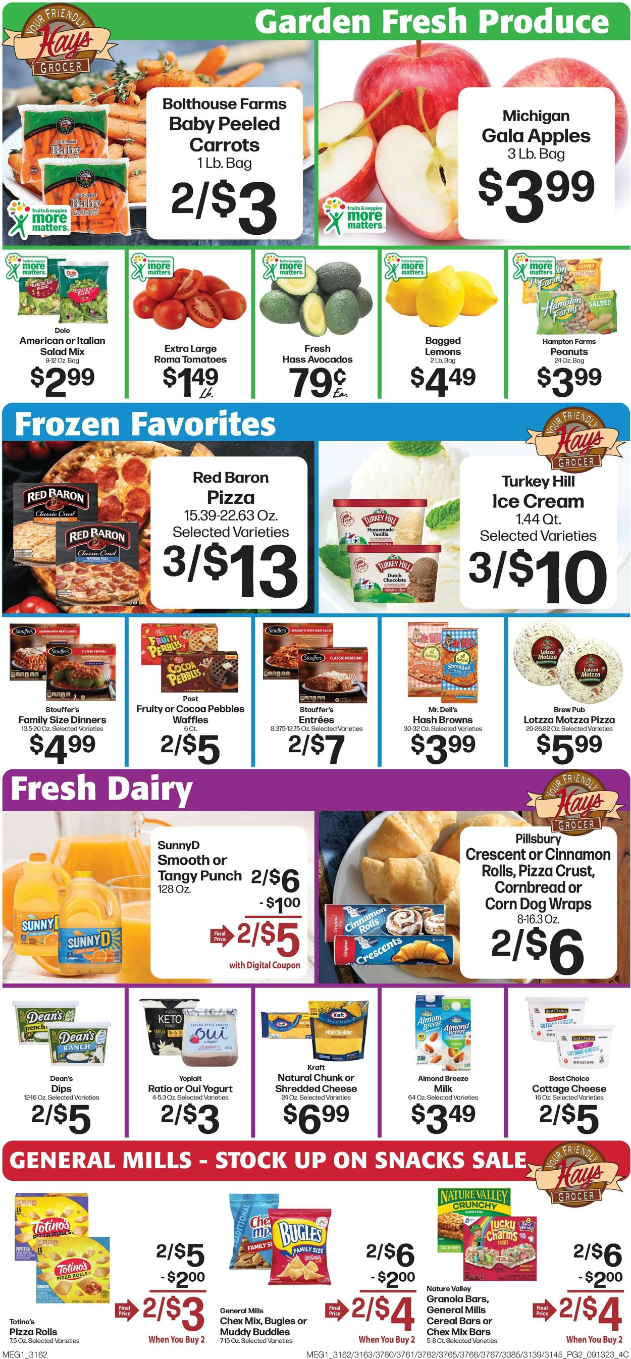 Catalogue Hays Supermarket from 09/13/2023
