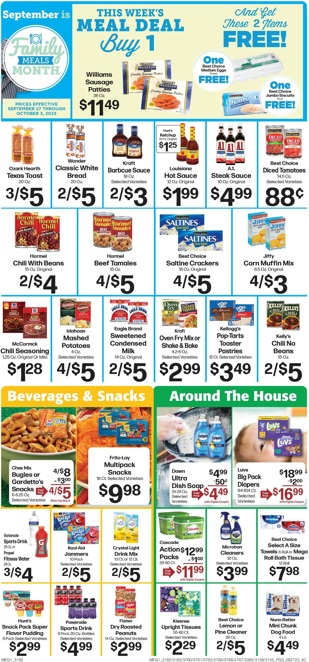 Catalogue Hays Supermarket from 09/27/2023