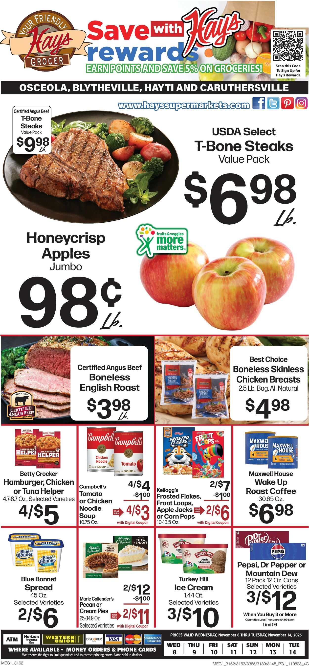 Catalogue Hays Supermarket from 11/08/2023