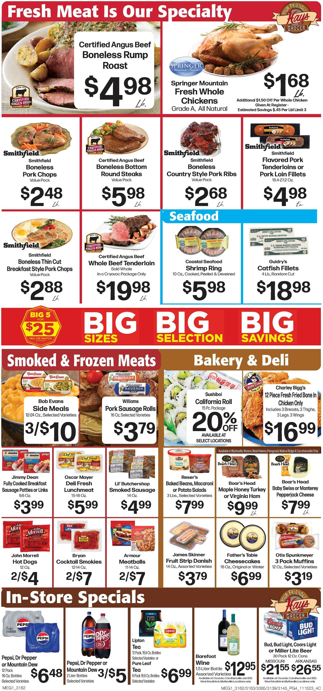 Catalogue Hays Supermarket from 11/15/2023