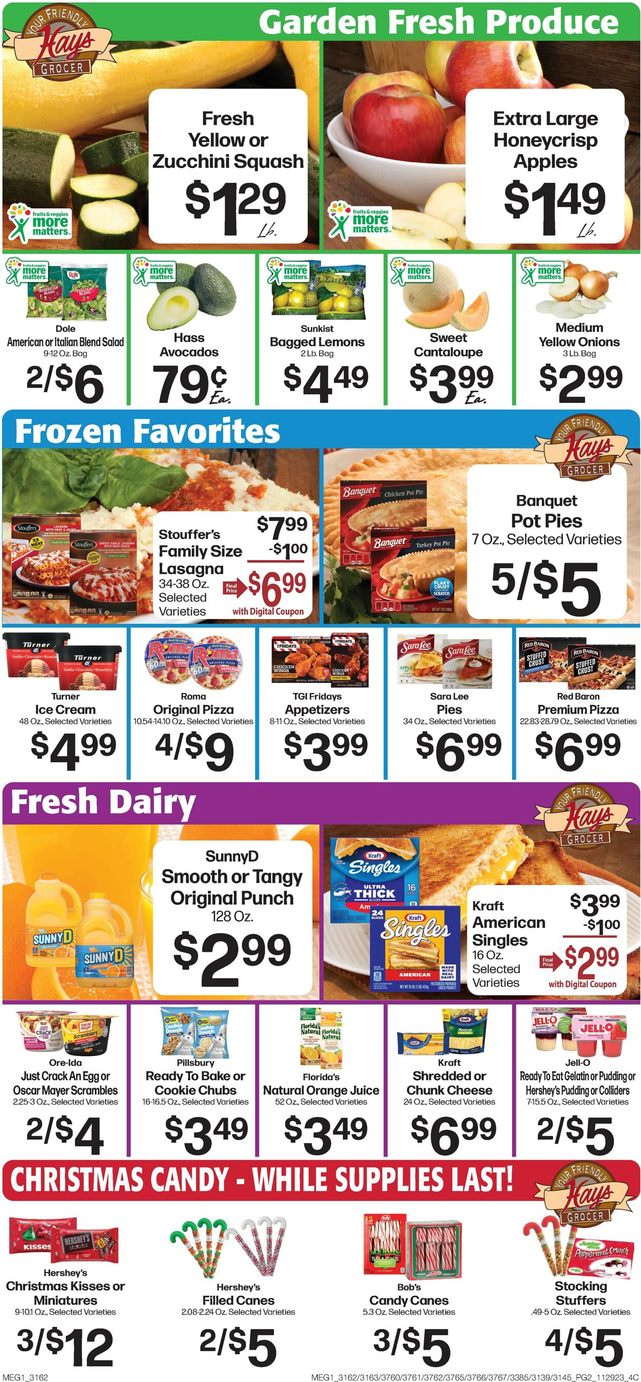 Catalogue Hays Supermarket from 11/29/2023