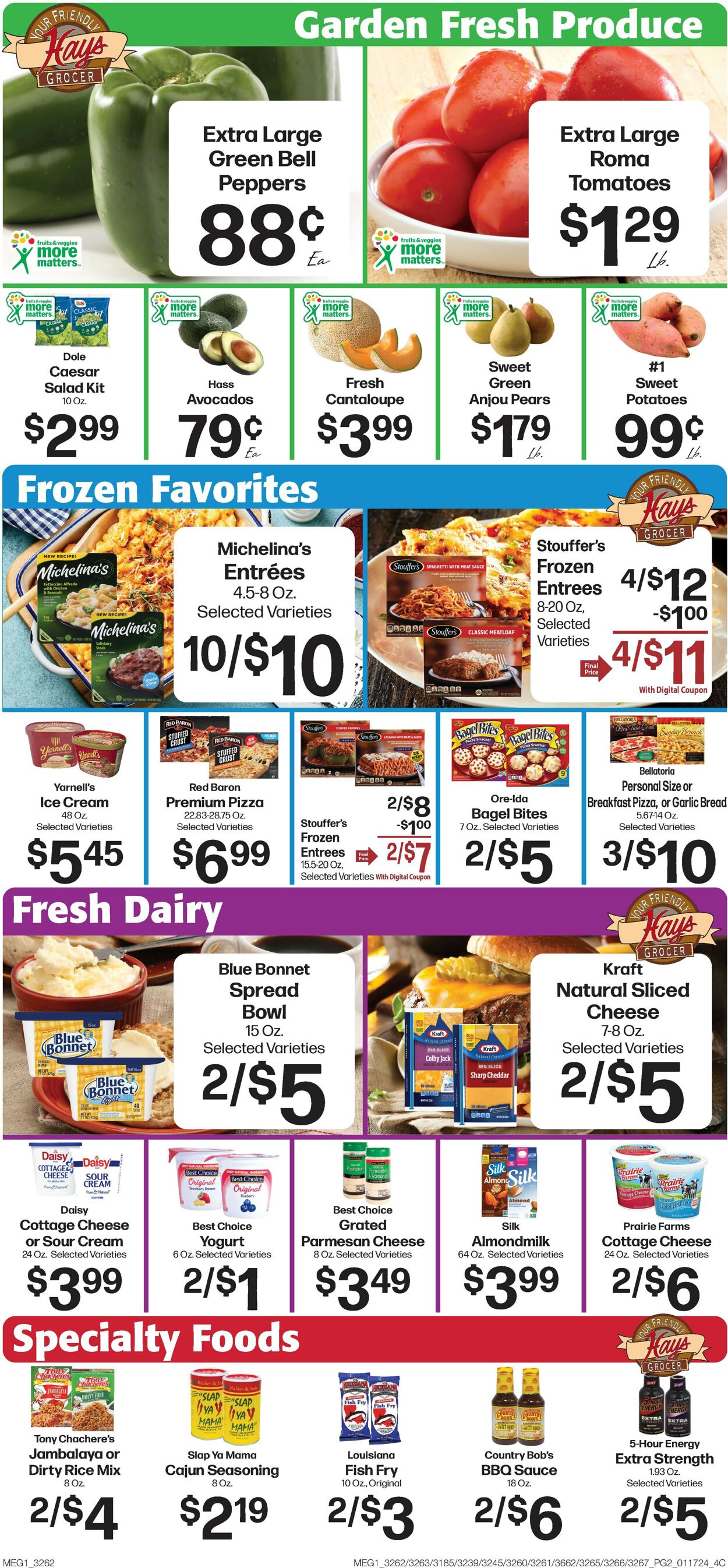 Catalogue Hays Supermarket from 01/17/2024