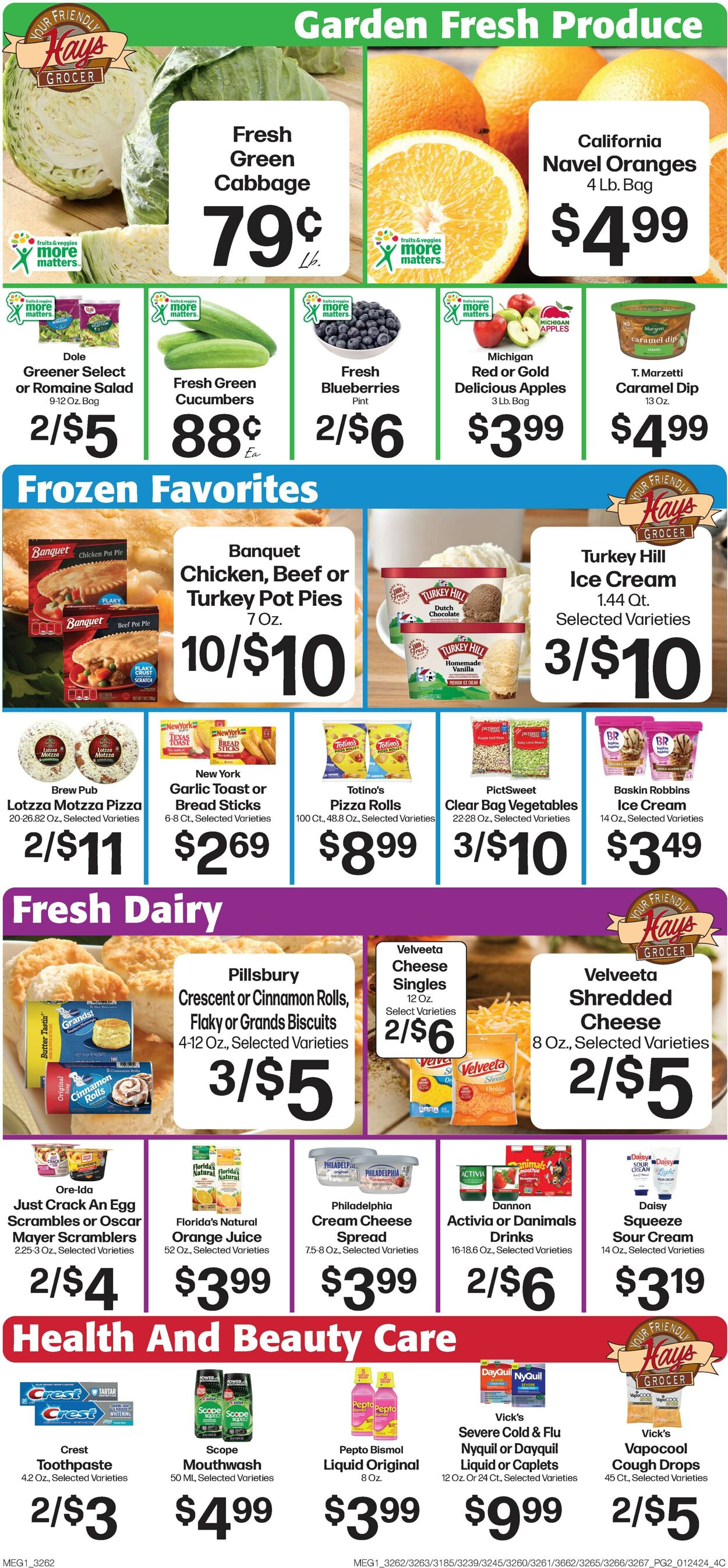 Catalogue Hays Supermarket from 01/24/2024