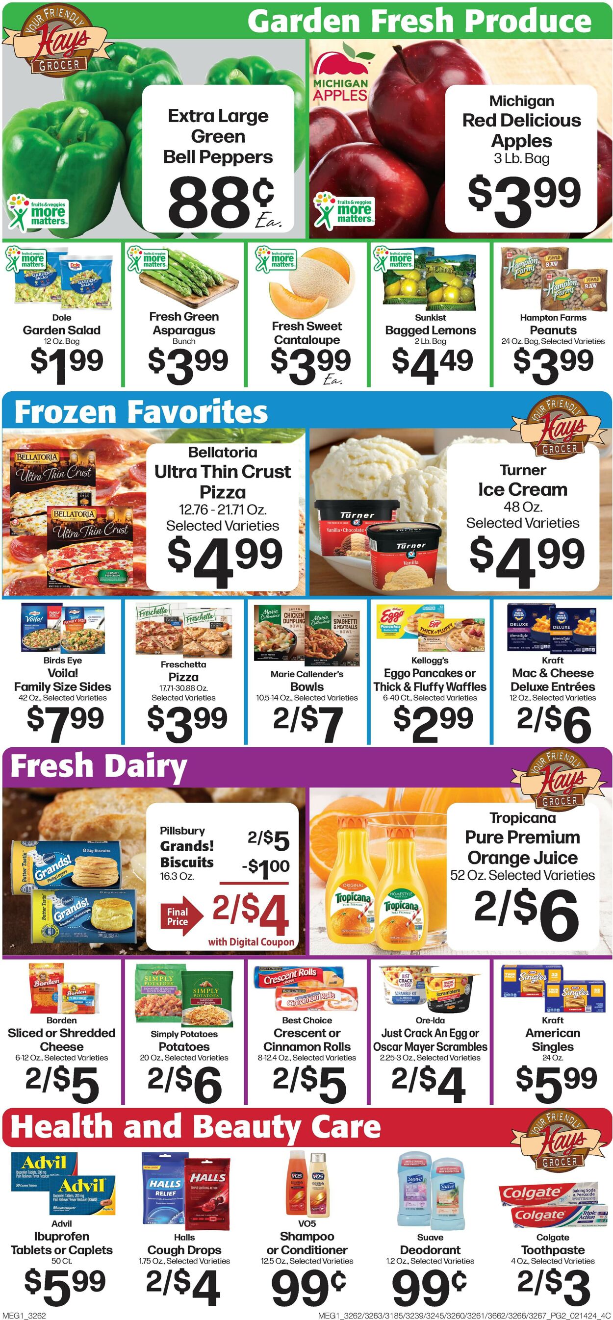Catalogue Hays Supermarket from 02/14/2024