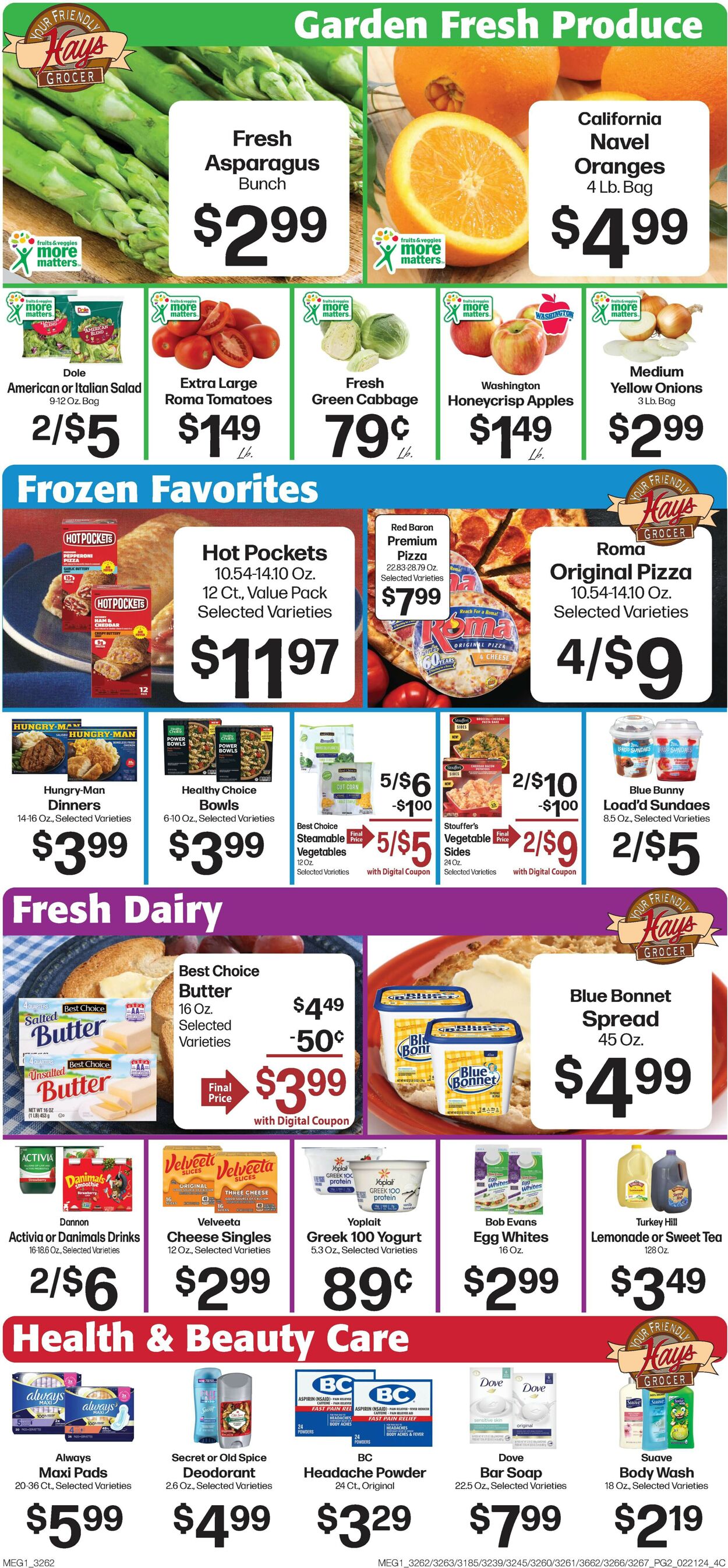Catalogue Hays Supermarket from 02/21/2024