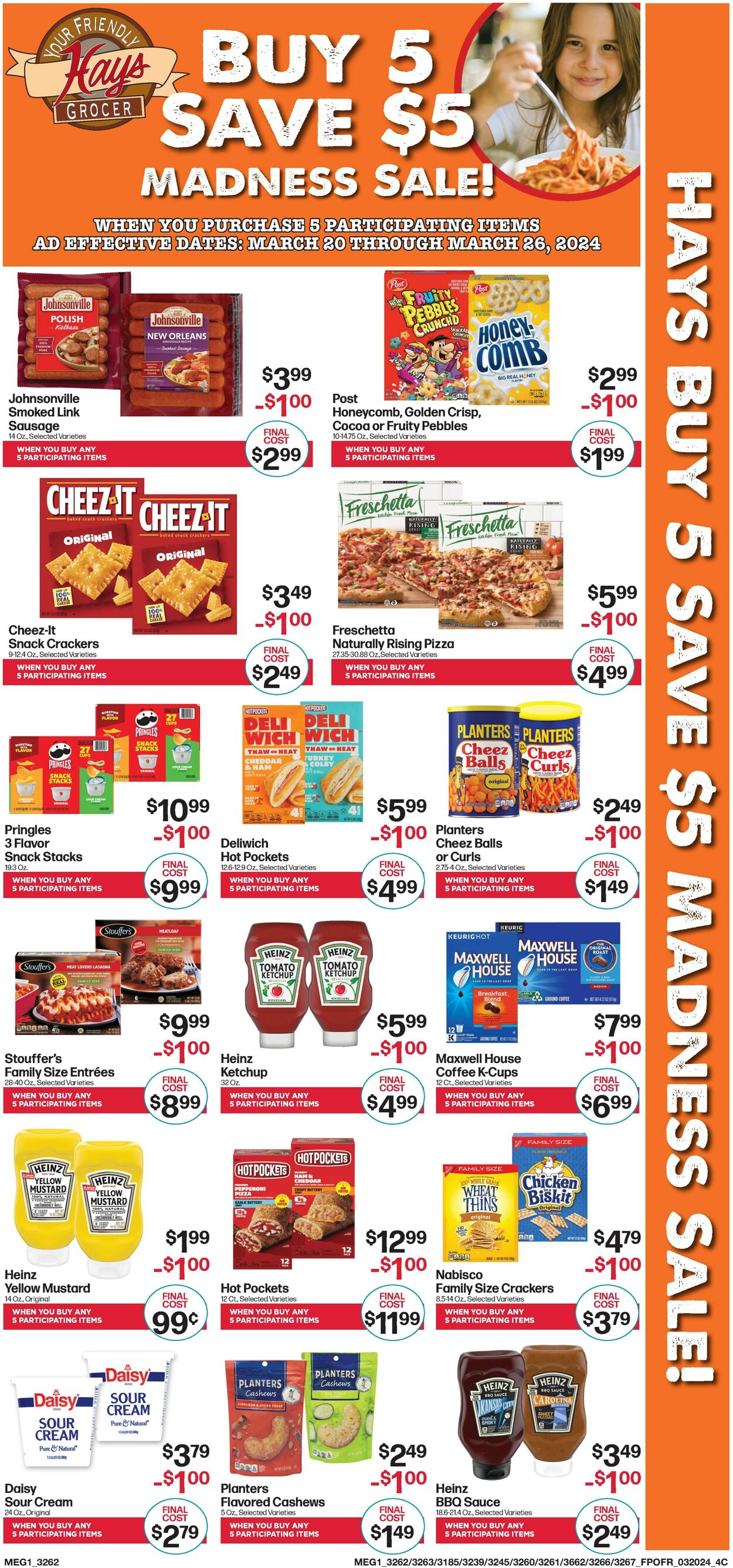 Catalogue Hays Supermarket from 03/20/2024