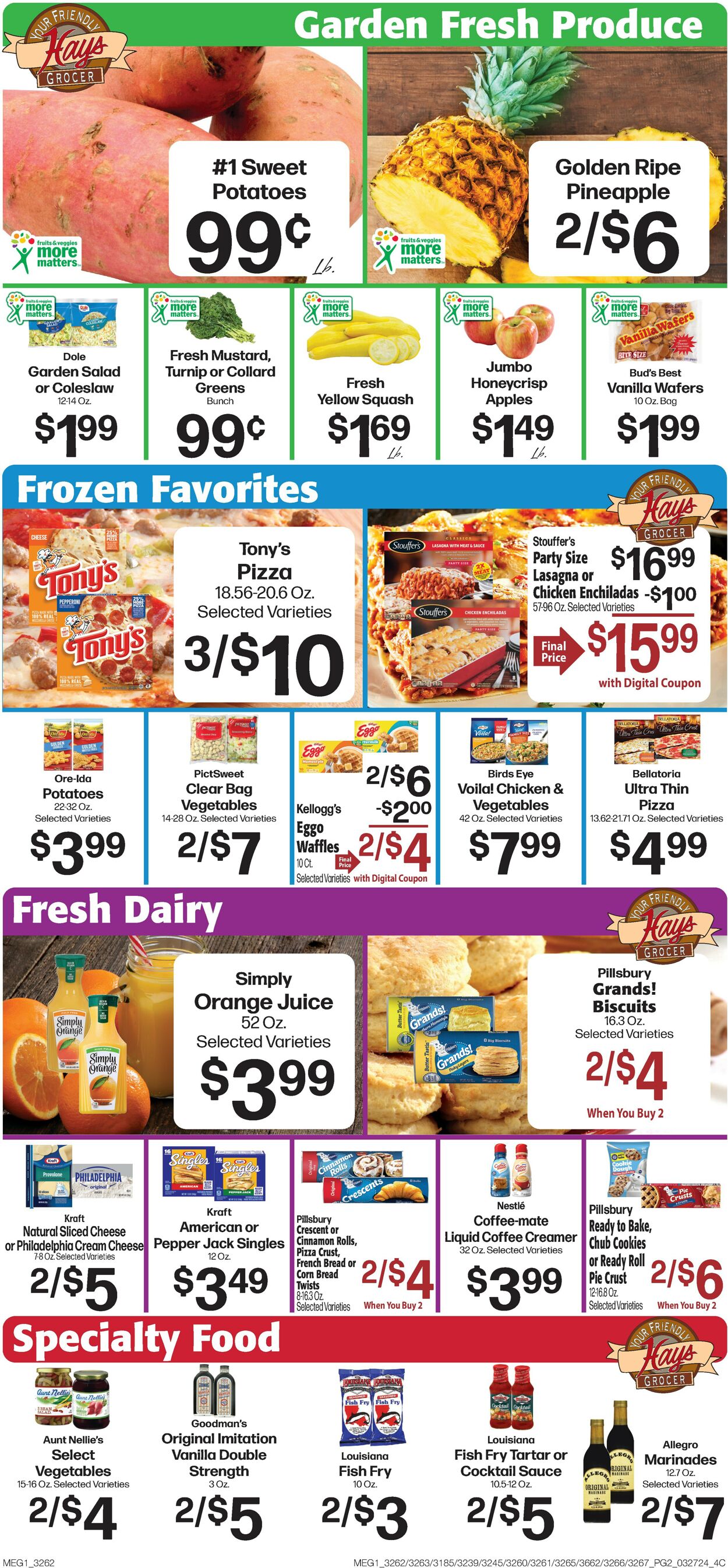 Catalogue Hays Supermarket from 03/27/2024