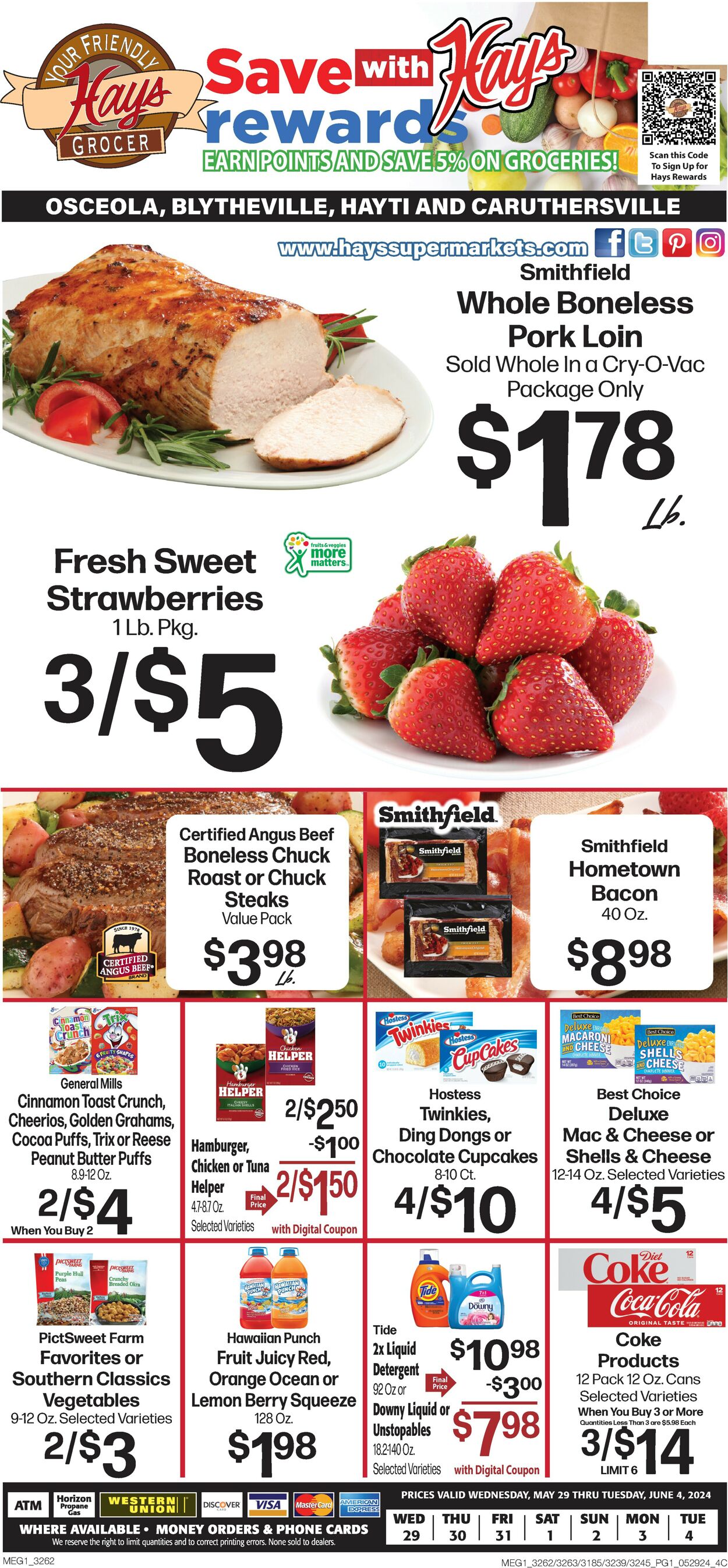 Catalogue Hays Supermarket from 05/29/2024