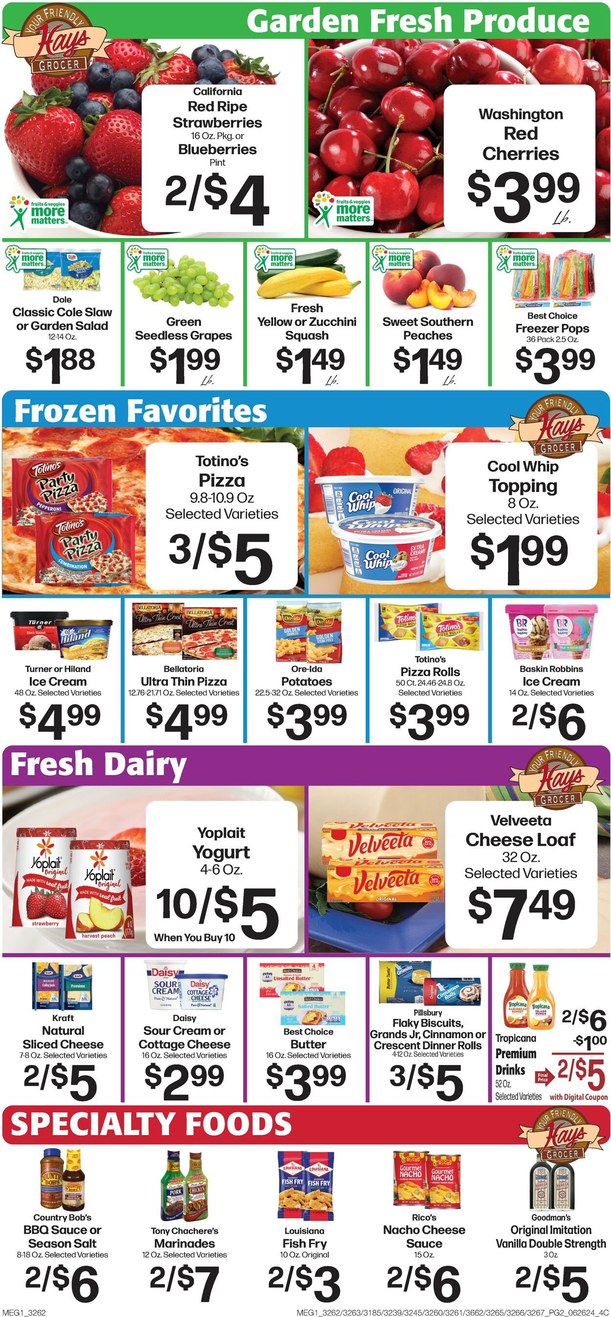 Catalogue Hays Supermarket from 06/26/2024
