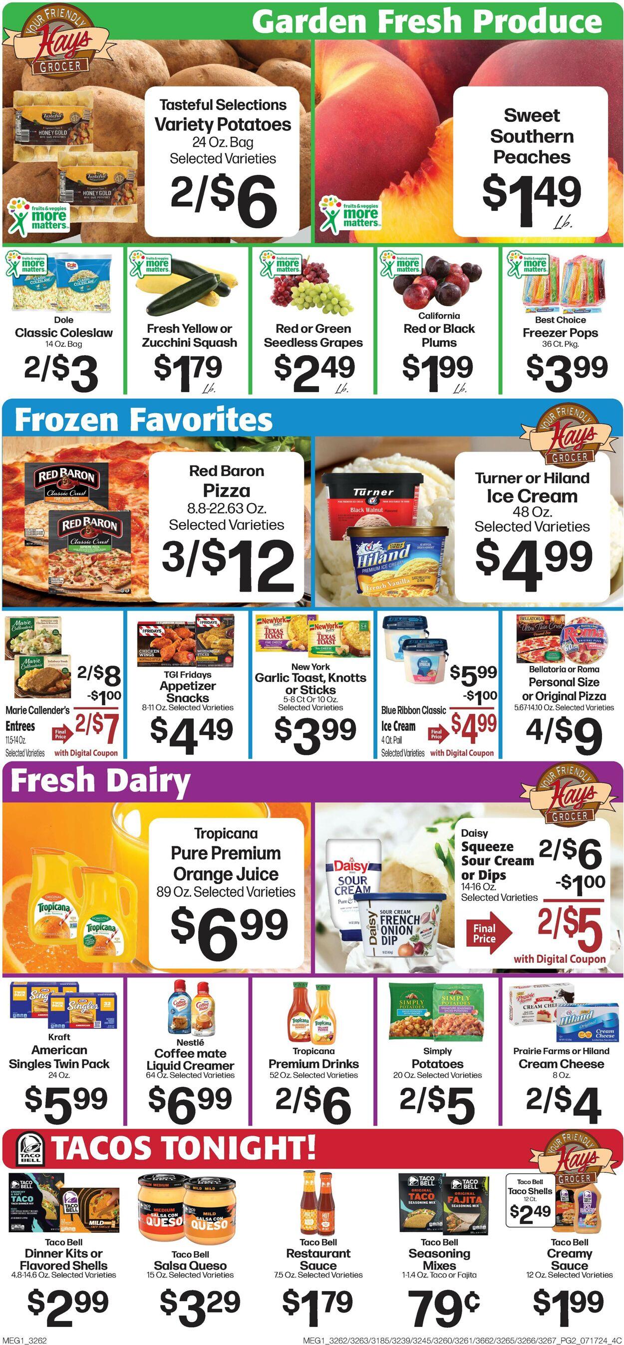 Catalogue Hays Supermarket from 07/17/2024