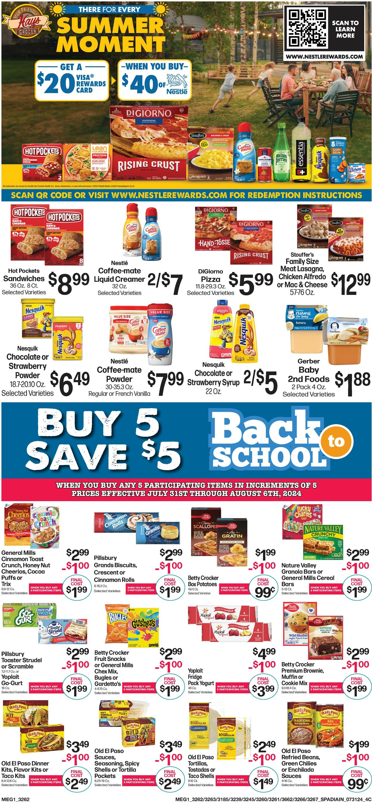 Catalogue Hays Supermarket from 07/31/2024