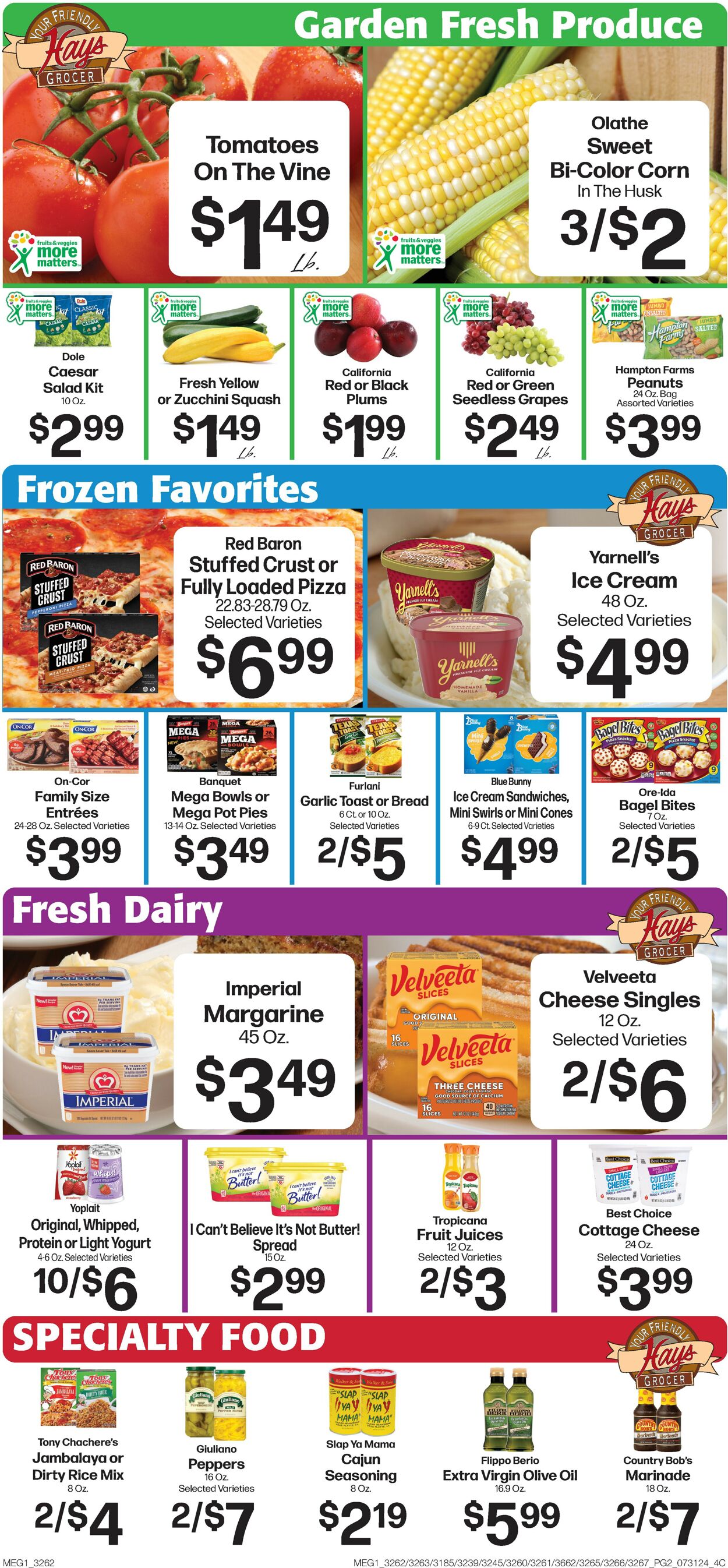 Catalogue Hays Supermarket from 07/31/2024