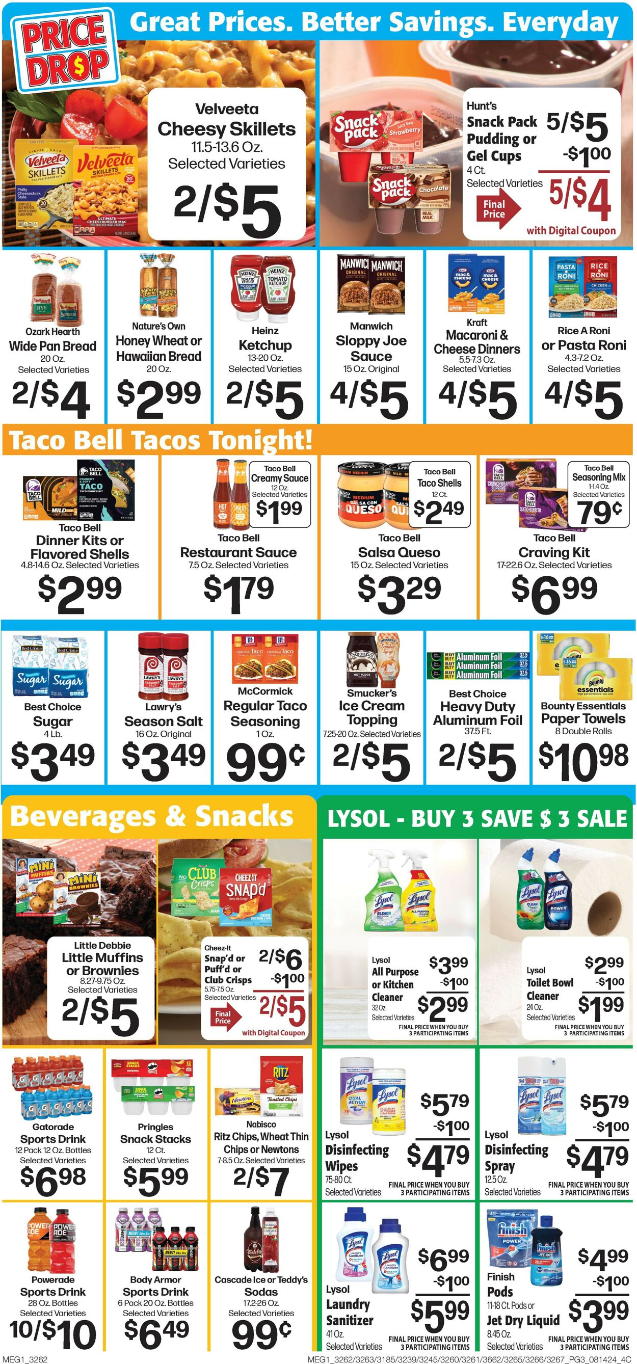 Catalogue Hays Supermarket from 08/14/2024