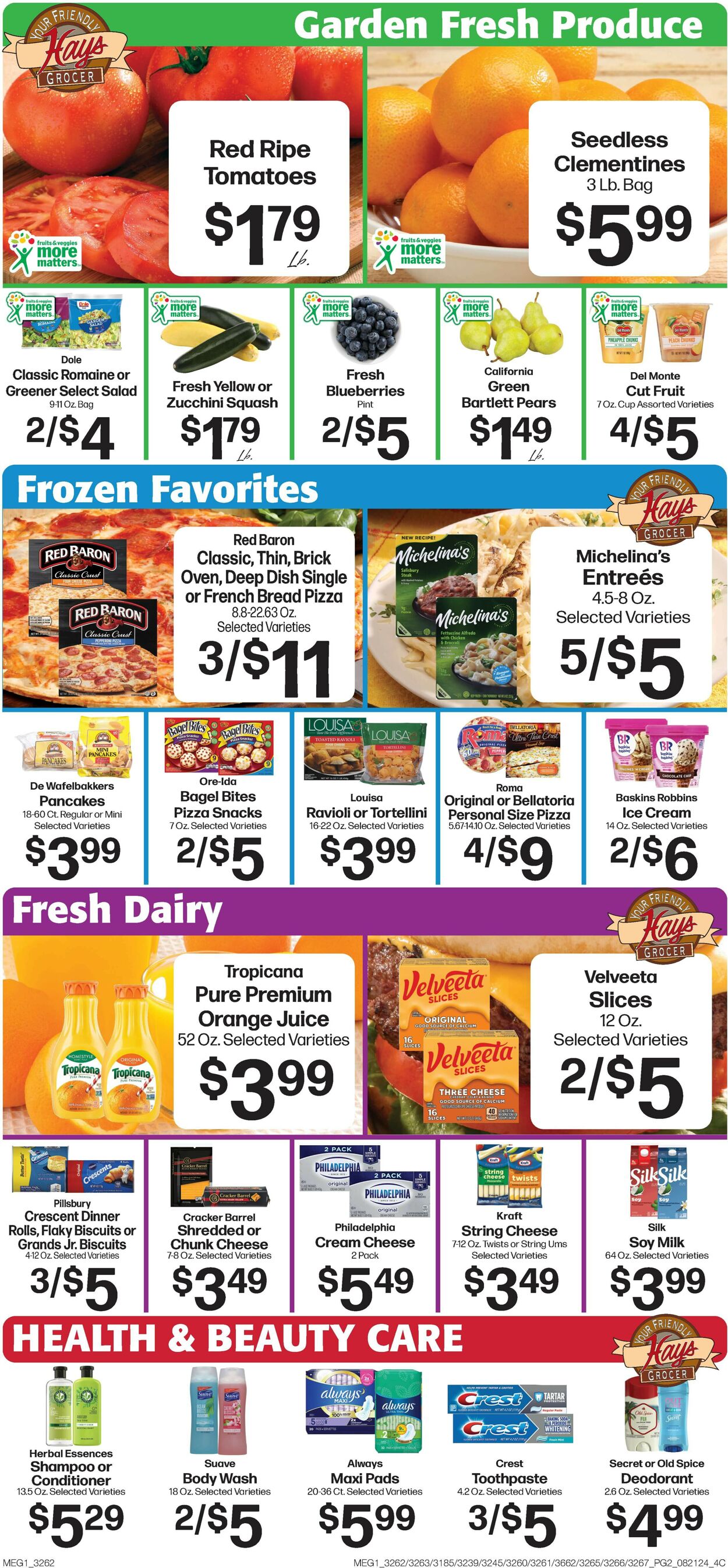 Catalogue Hays Supermarket from 08/21/2024