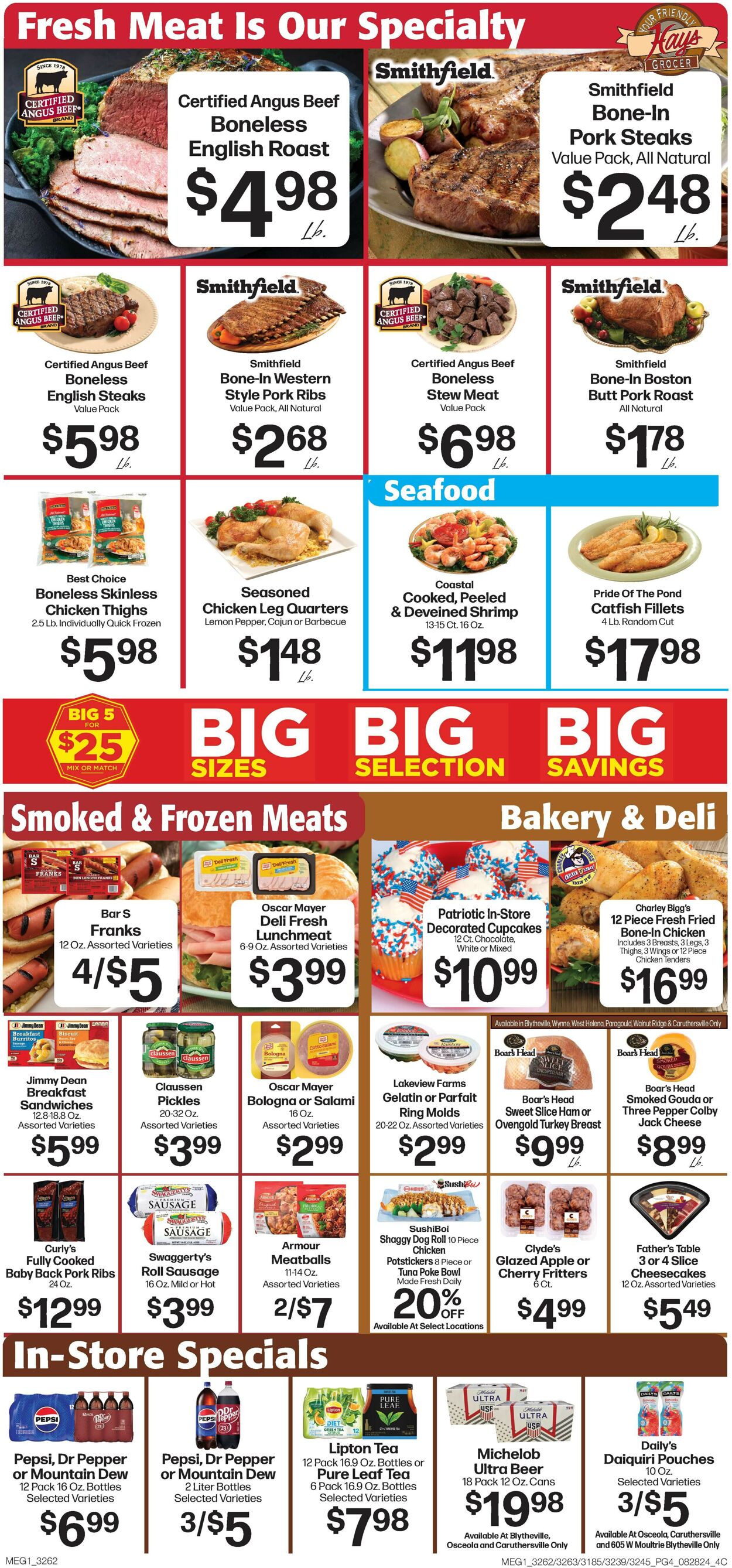 Catalogue Hays Supermarket from 08/28/2024