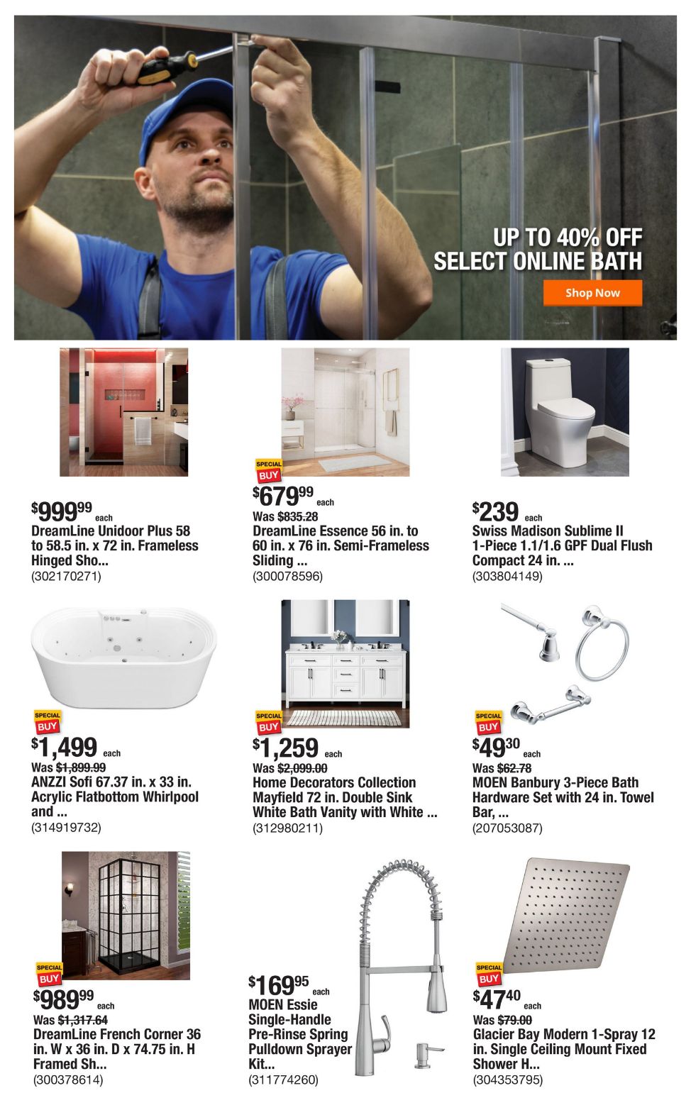 Catalogue Home Depot from 10/07/2024