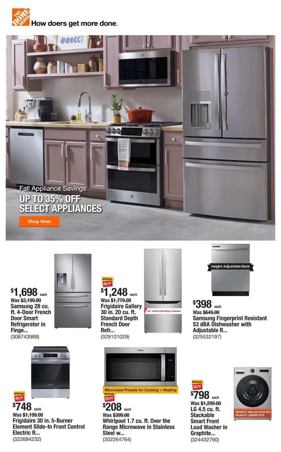 Catalogue Home Depot from 10/10/2024