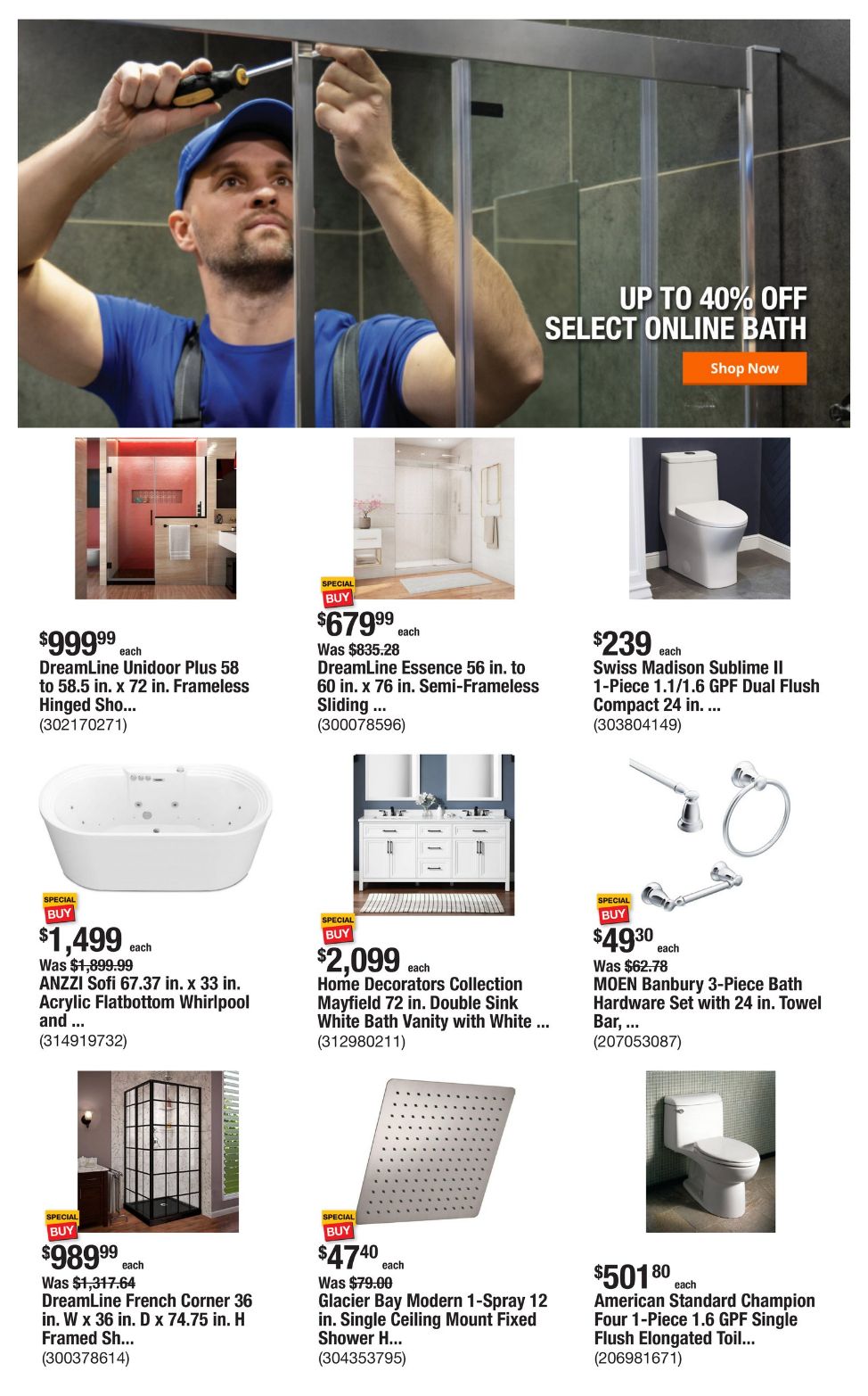 Catalogue Home Depot from 10/07/2024