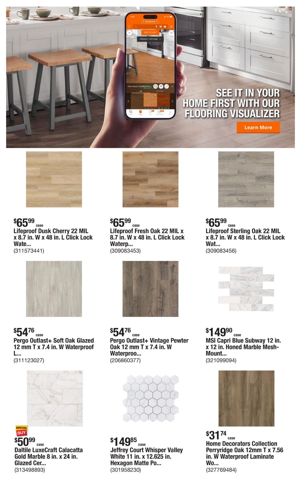 Catalogue Home Depot from 10/10/2024