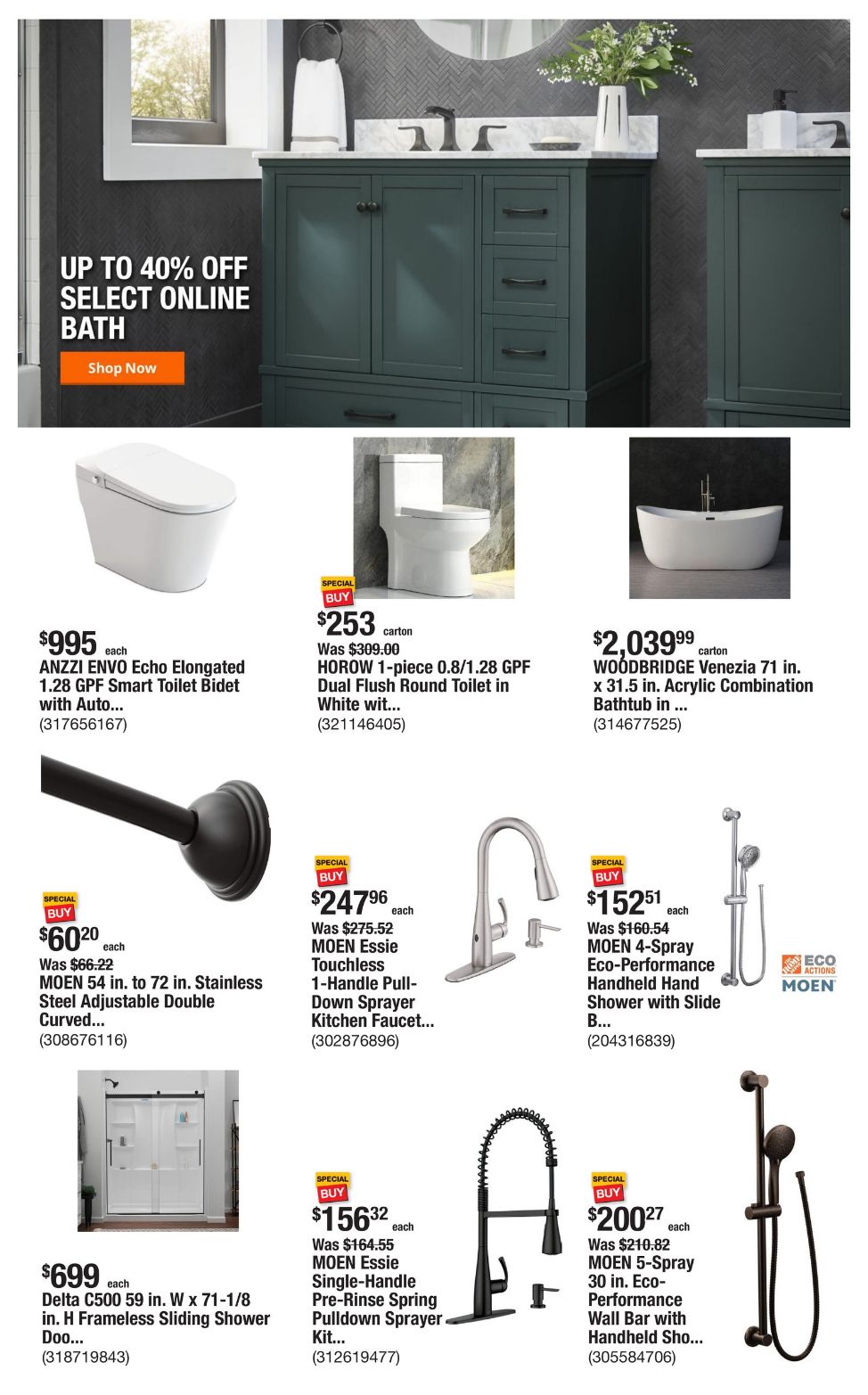 Catalogue Home Depot from 10/24/2024