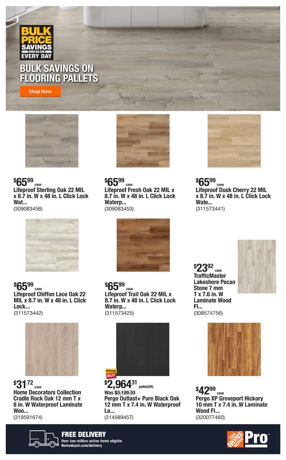 Catalogue Home Depot from 10/21/2024