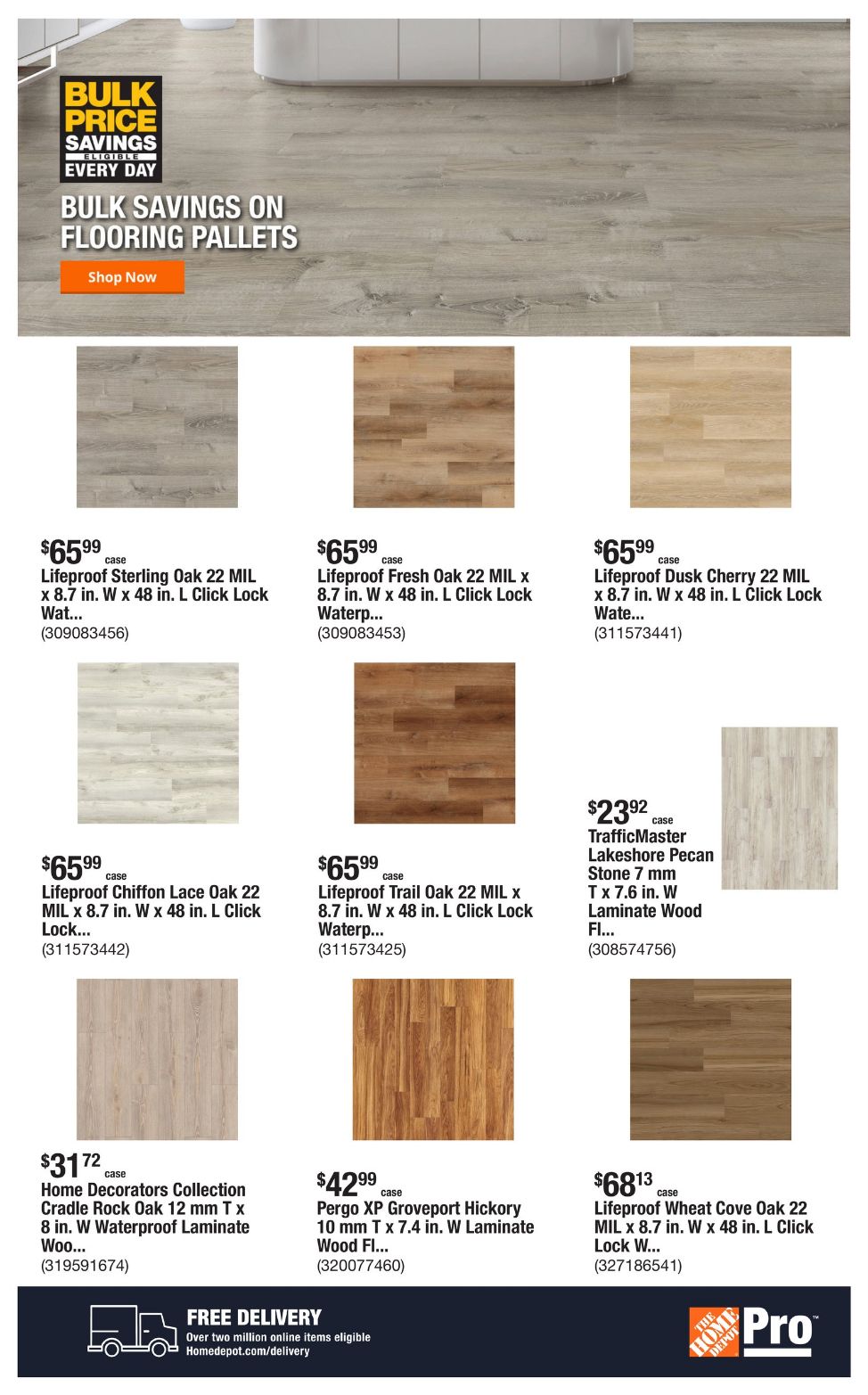 Catalogue Home Depot from 10/21/2024