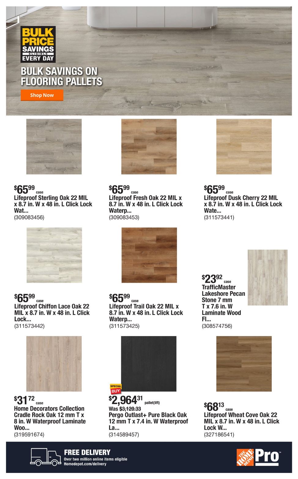 Catalogue Home Depot from 10/21/2024