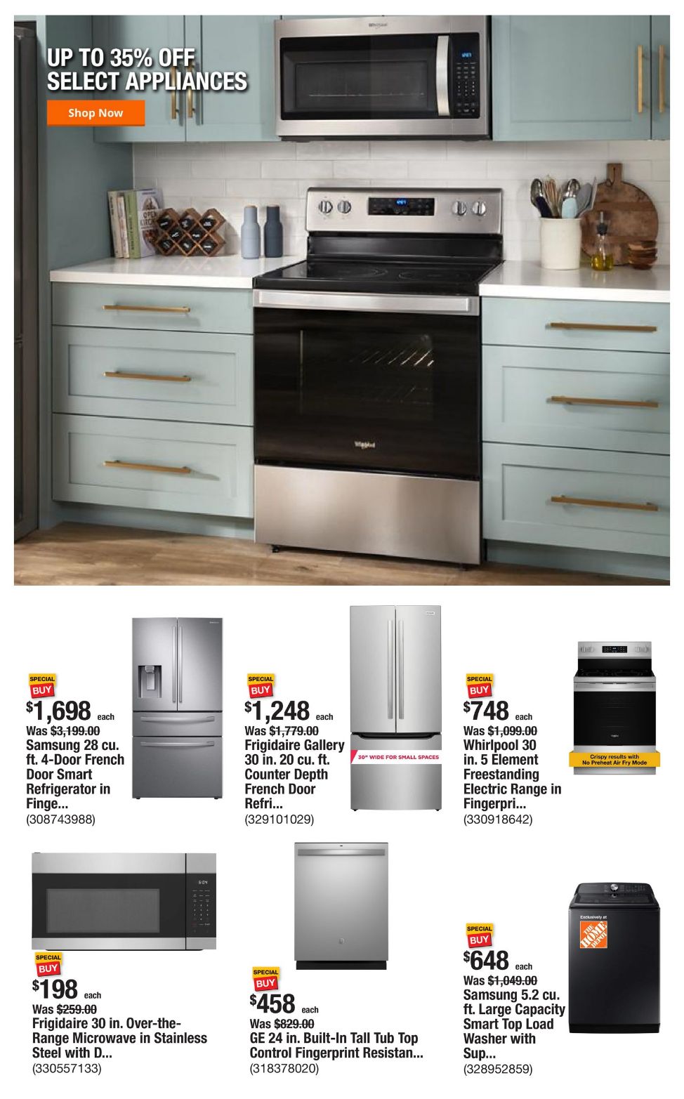 Catalogue Home Depot from 10/31/2024