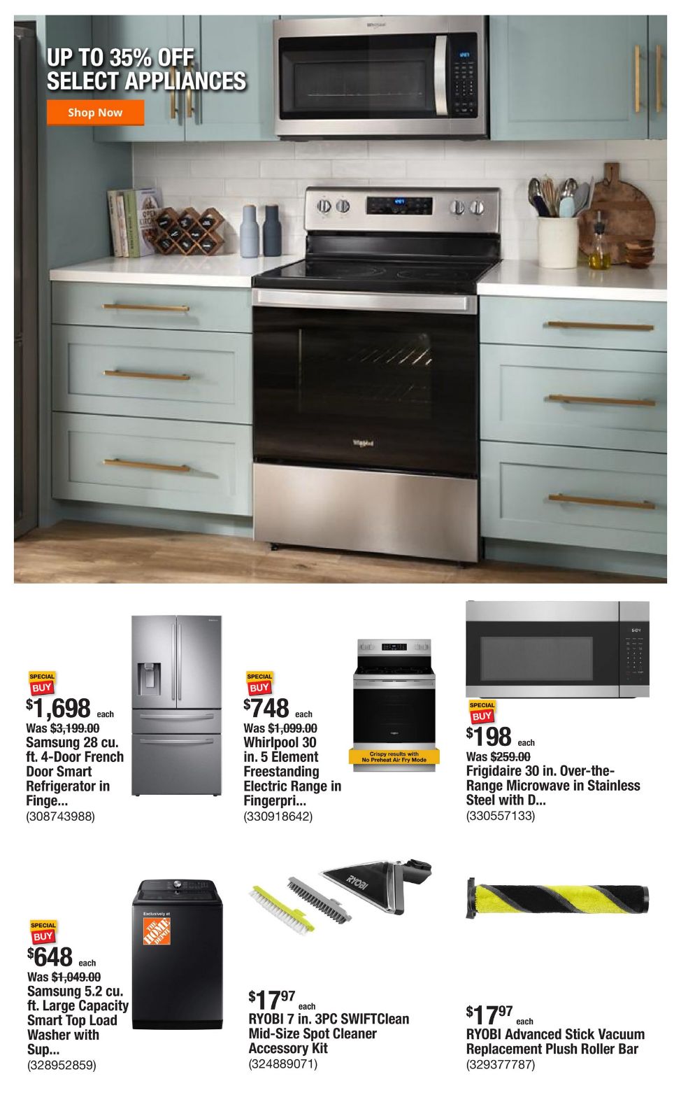 Catalogue Home Depot from 10/31/2024