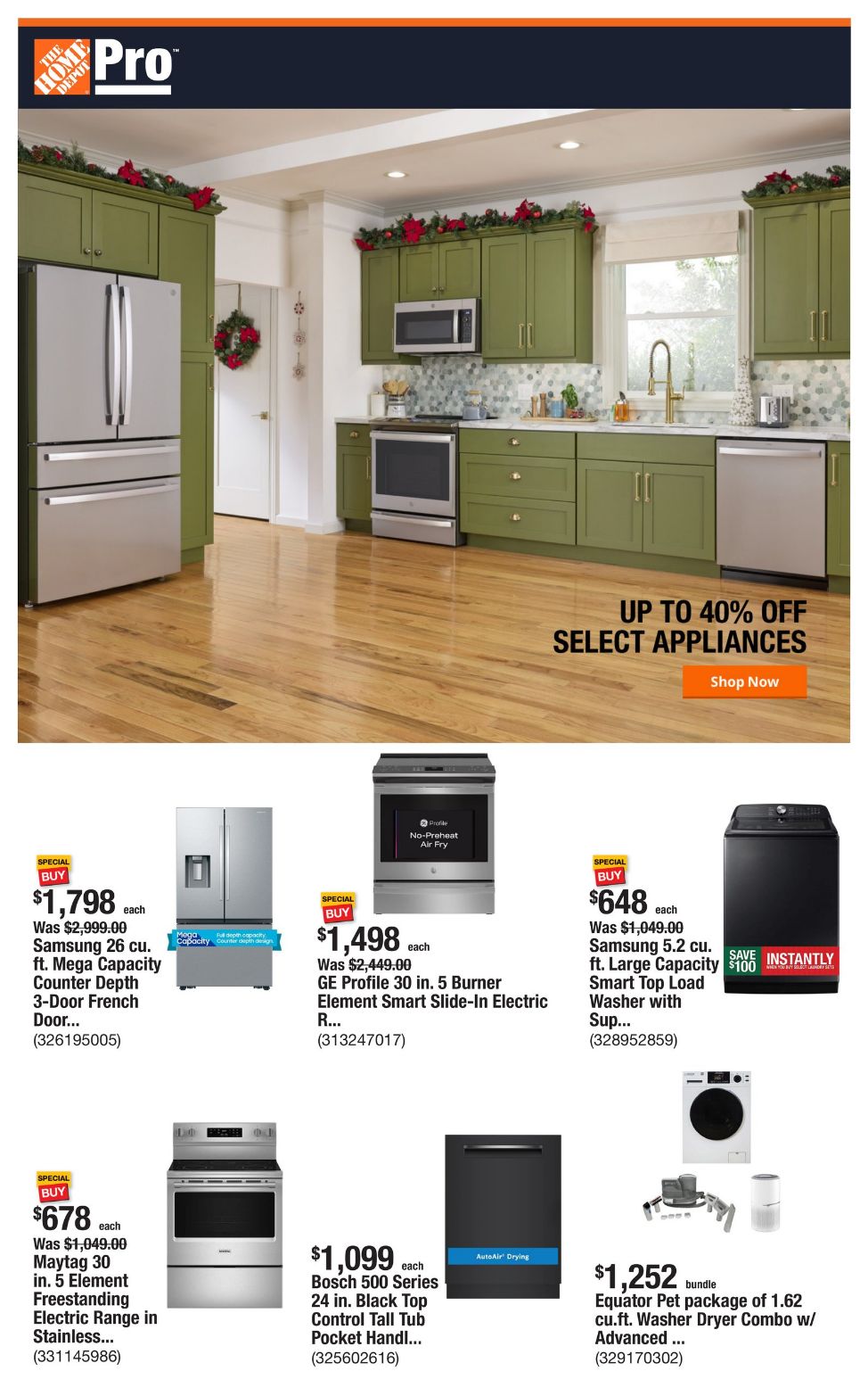 Catalogue Home Depot from 11/18/2024