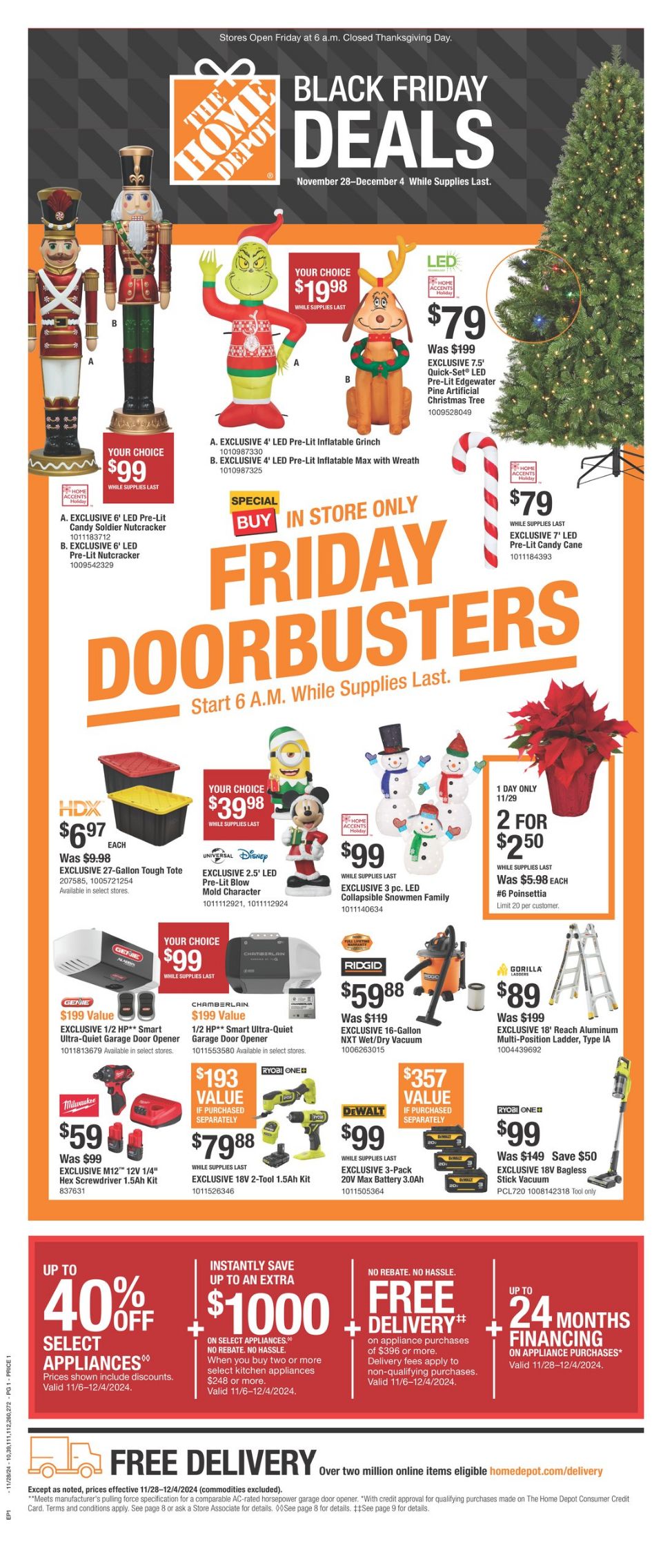 Catalogue Home Depot from 11/28/2024