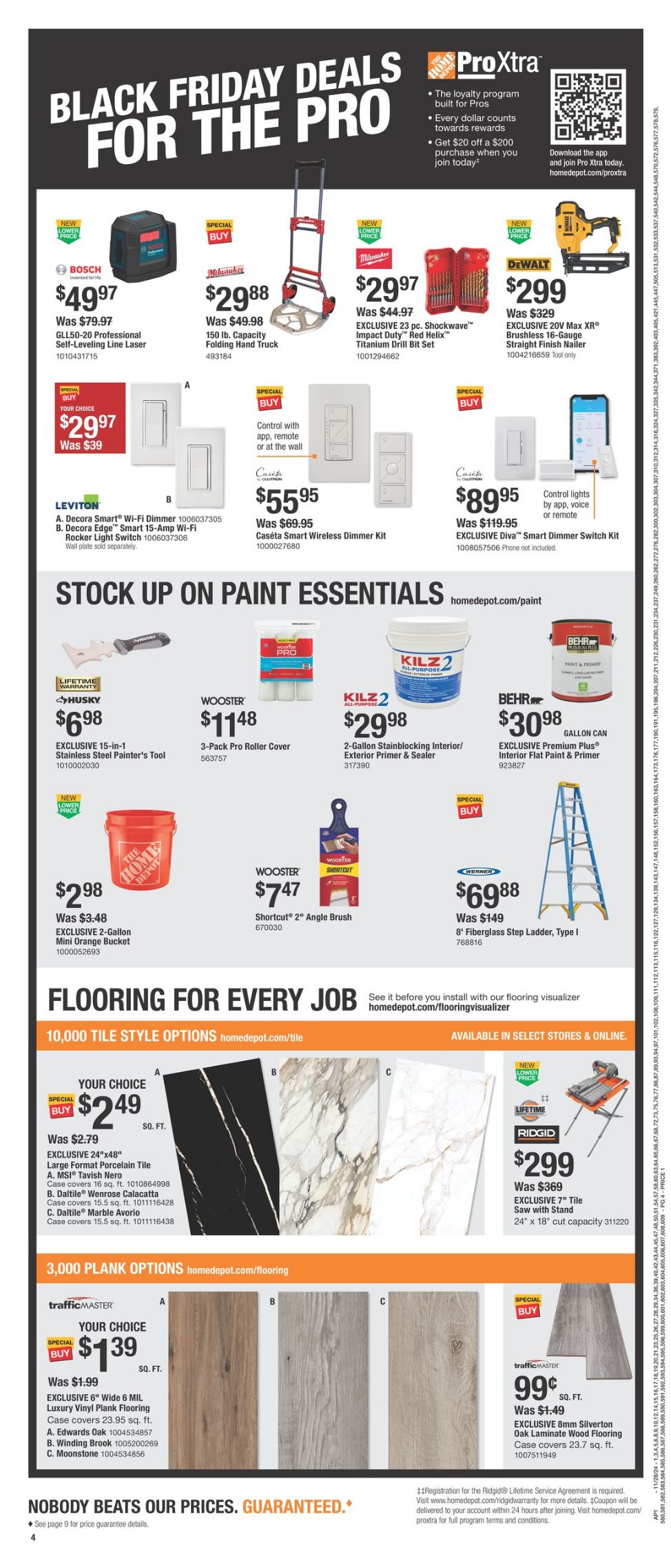 Catalogue Home Depot from 11/28/2024