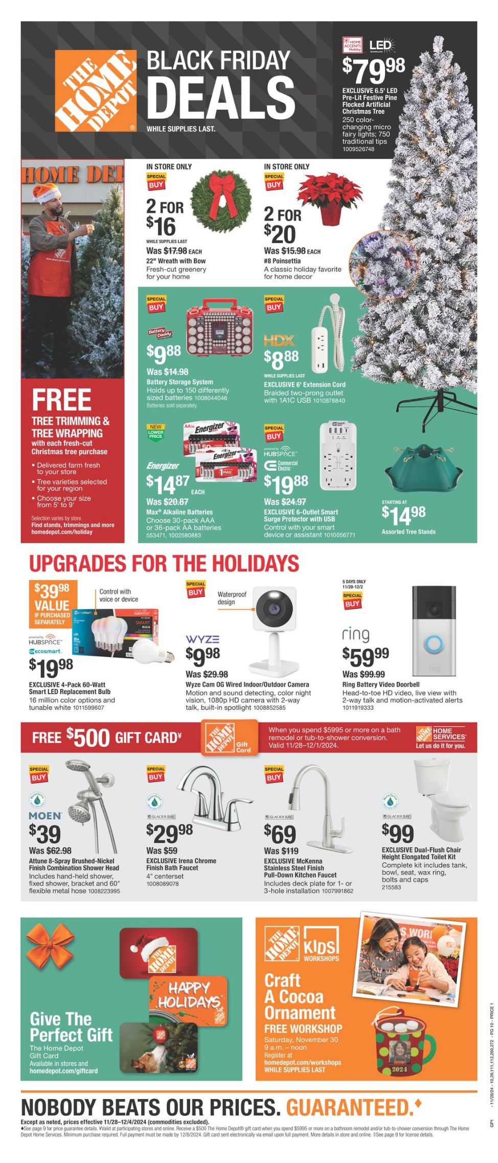 Catalogue Home Depot from 11/28/2024