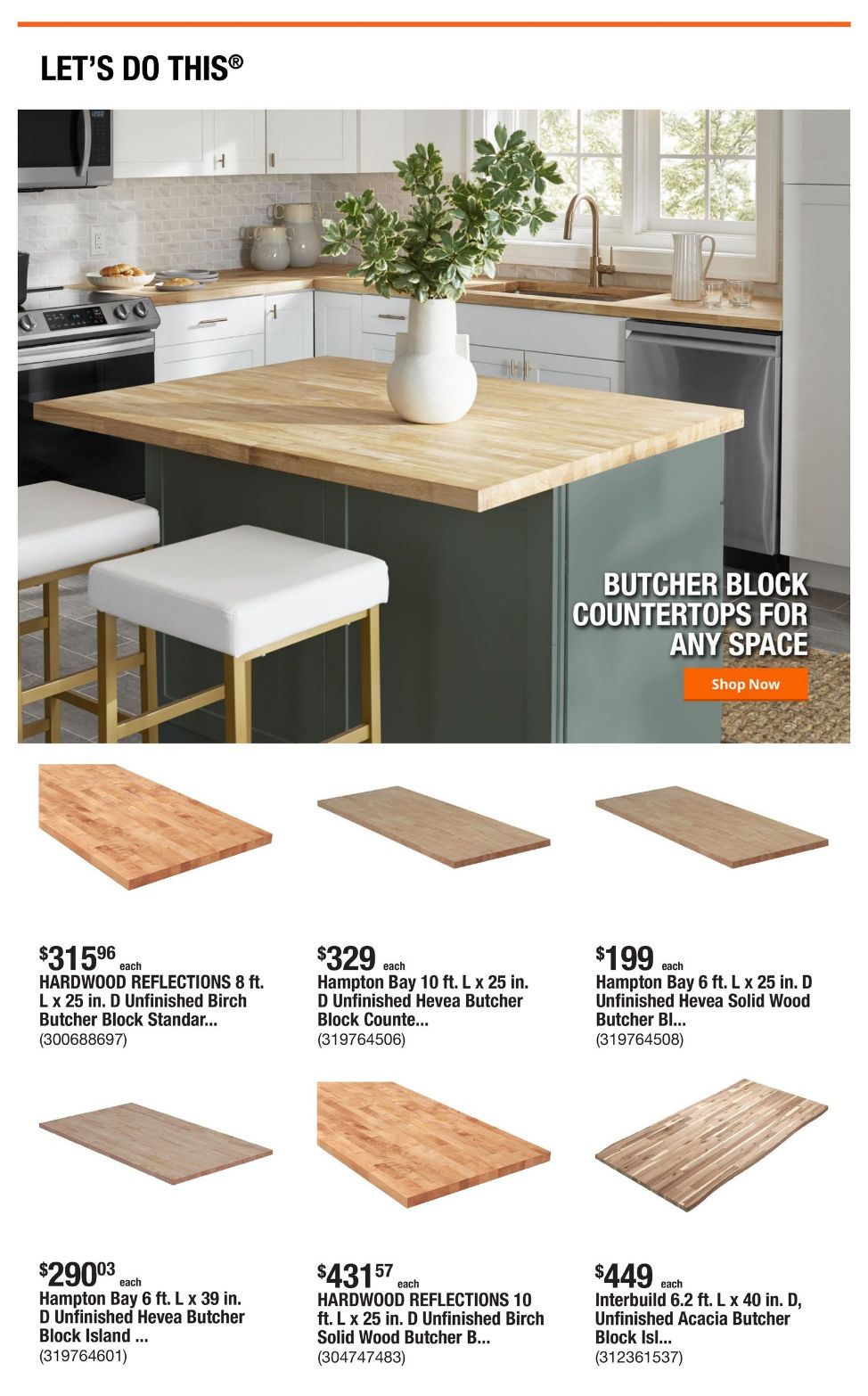 Catalogue Home Depot from 12/12/2024