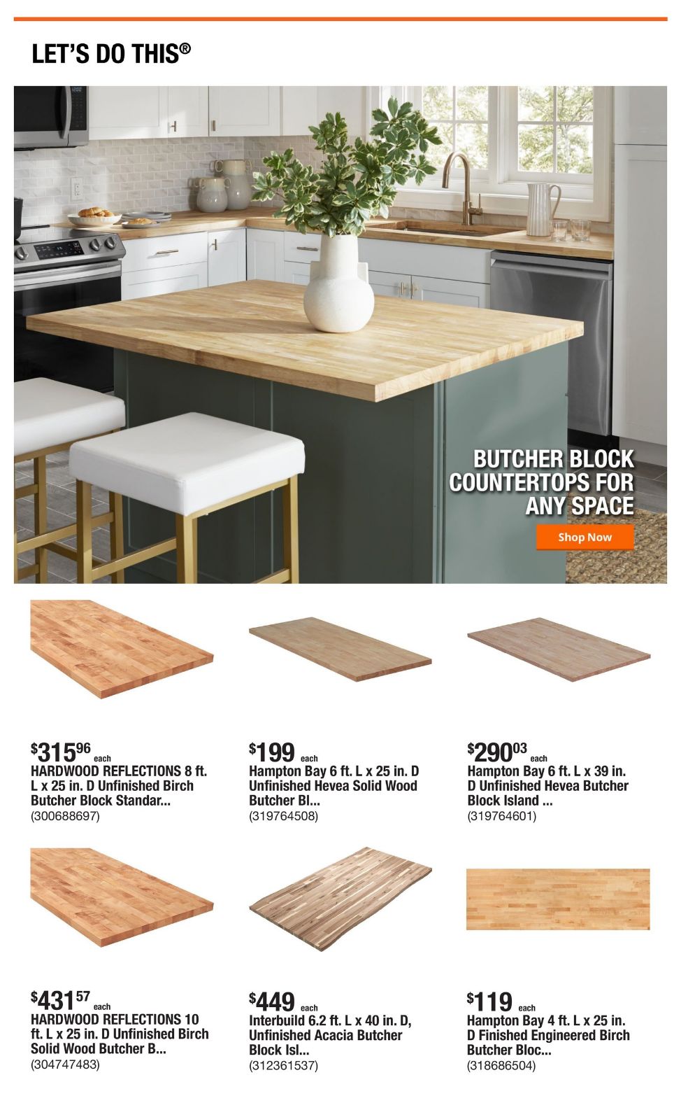 Catalogue Home Depot from 12/12/2024