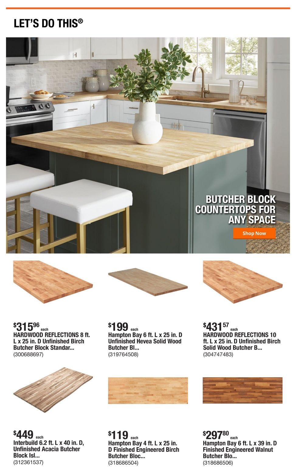 Catalogue Home Depot from 12/12/2024