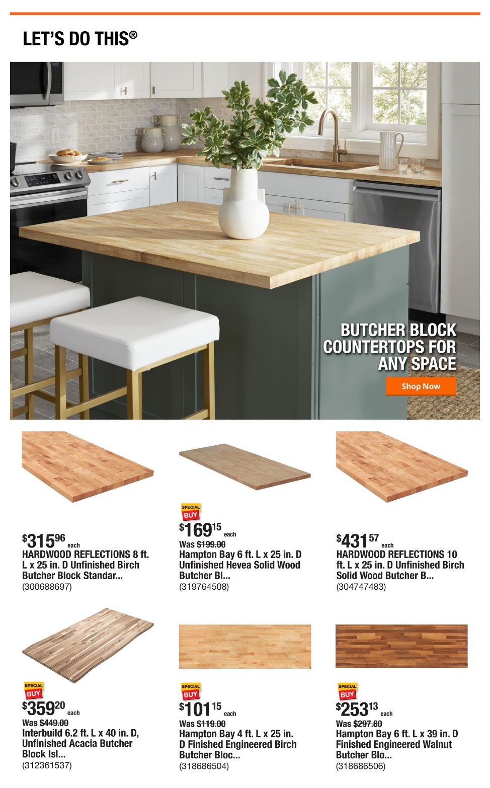 Catalogue Home Depot from 12/12/2024