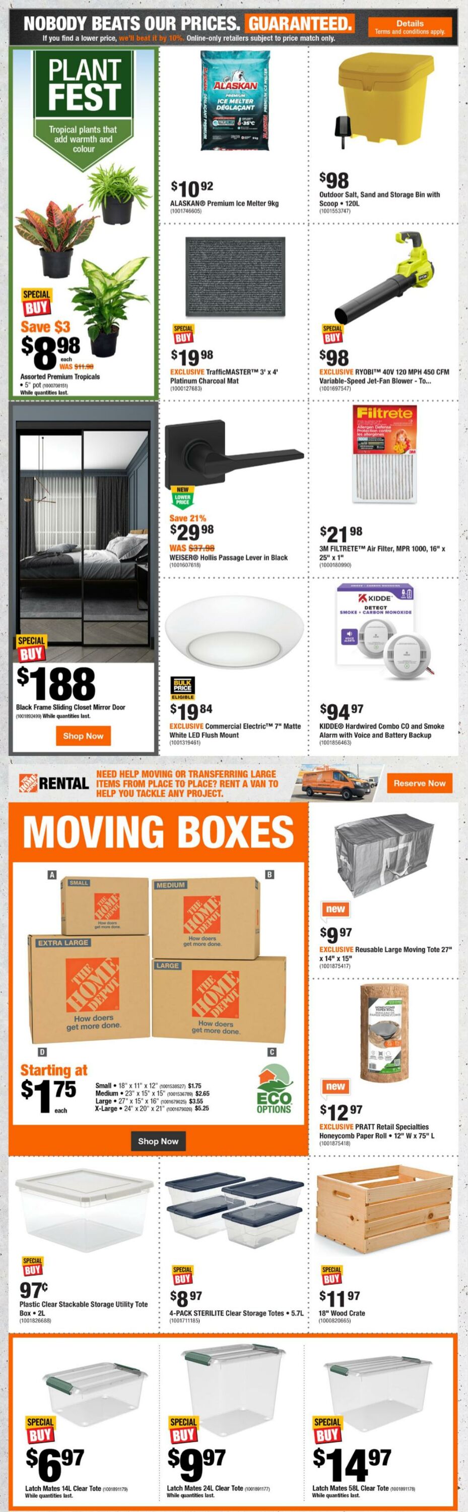 Catalogue Home Depot from 01/02/2025