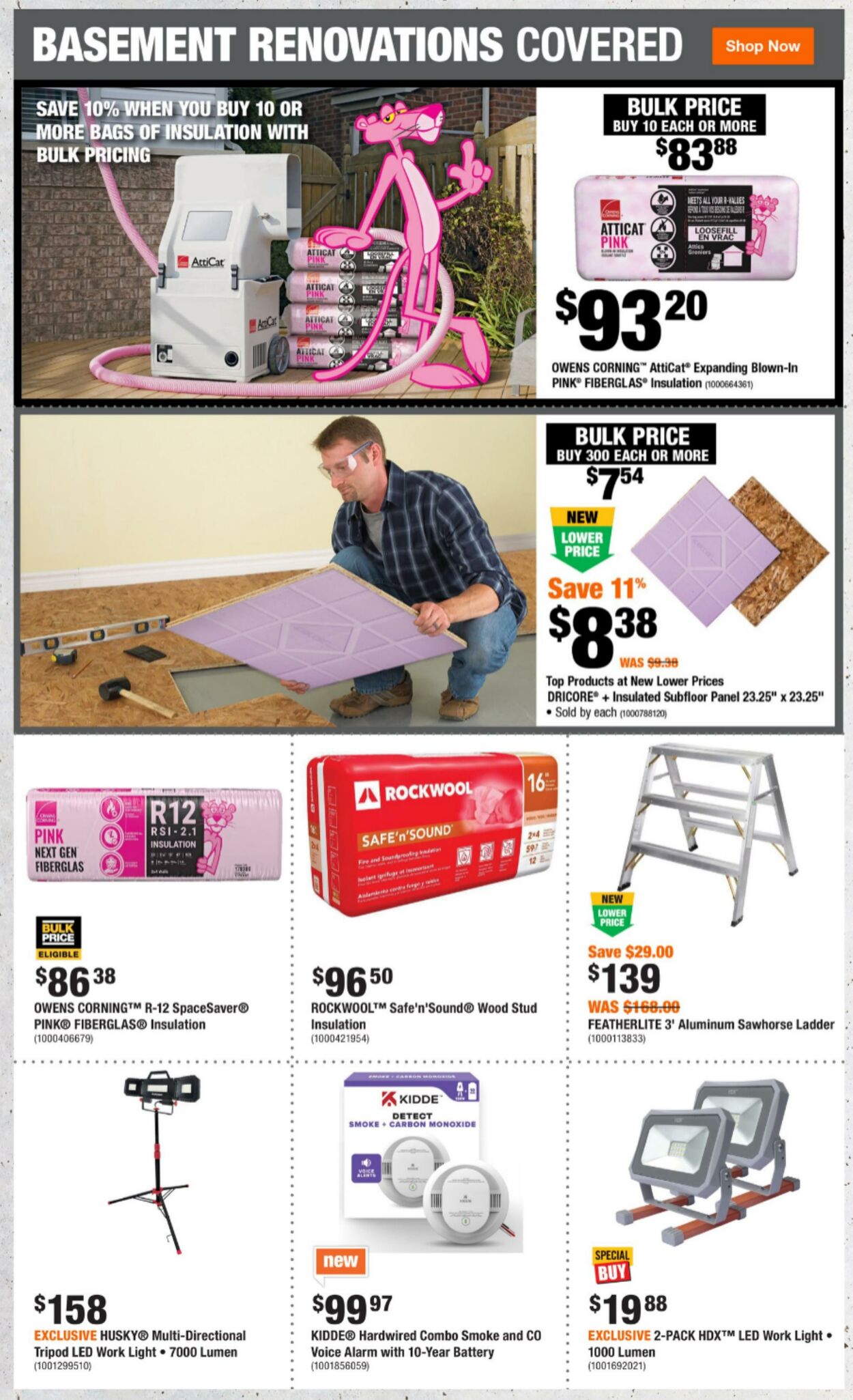 Catalogue Home Depot from 01/02/2025