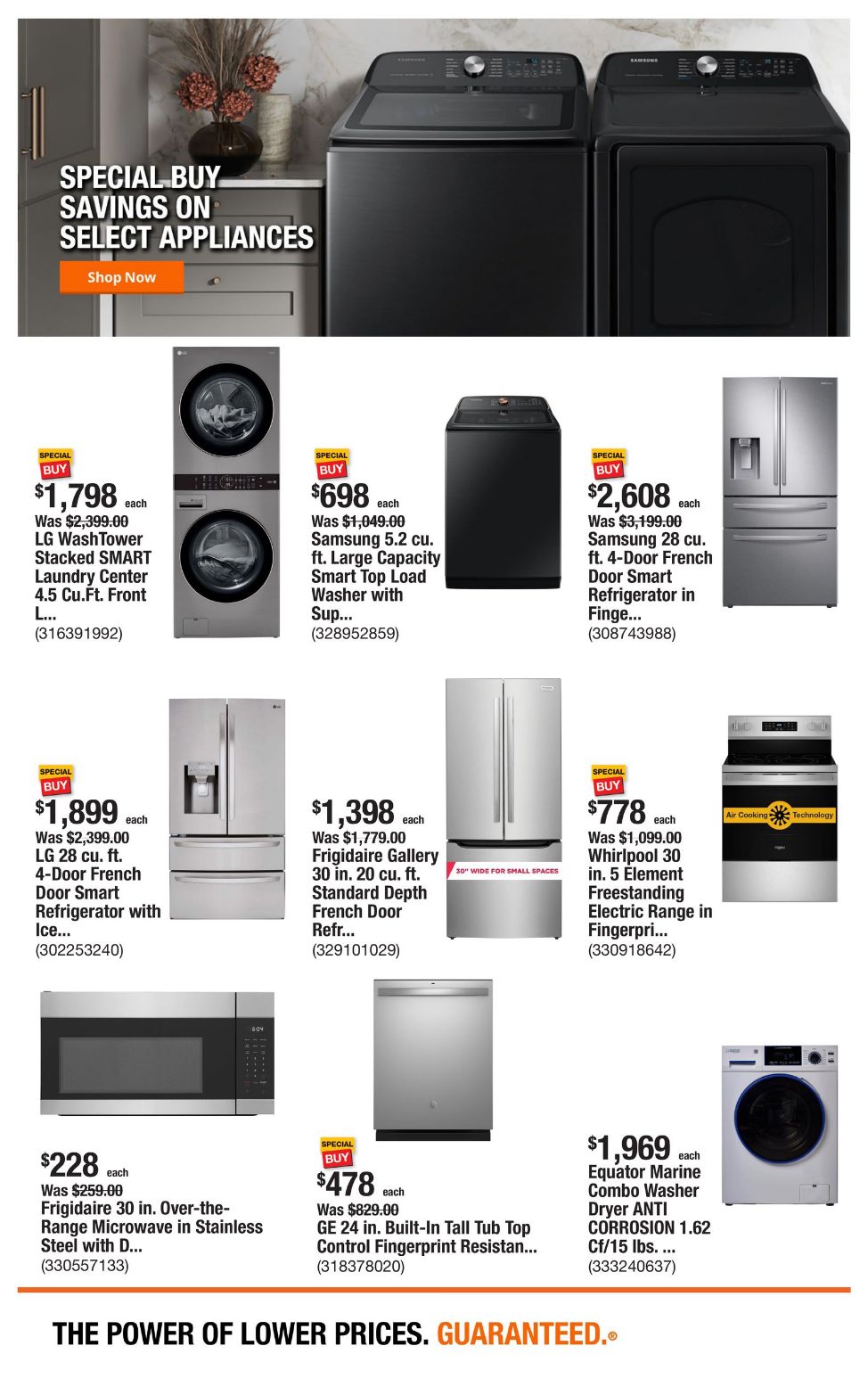 Catalogue Home Depot from 01/02/2025