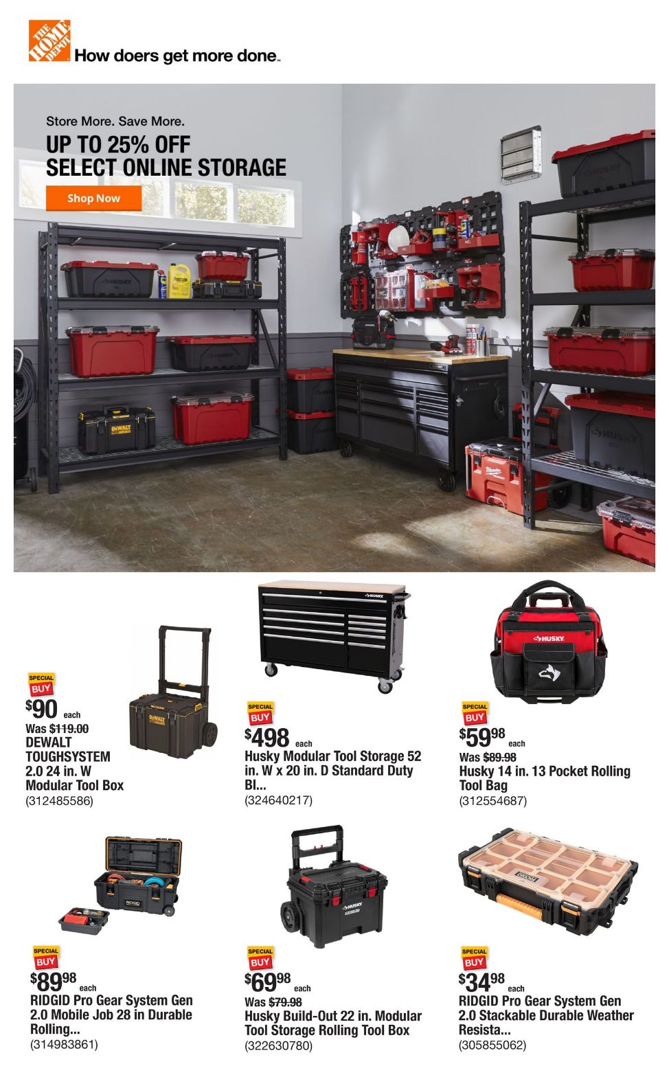 Catalogue Home Depot from 01/02/2025