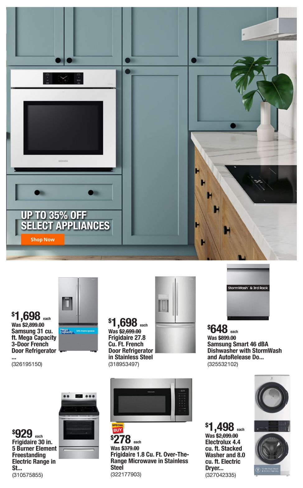 Catalogue Home Depot from 01/16/2025