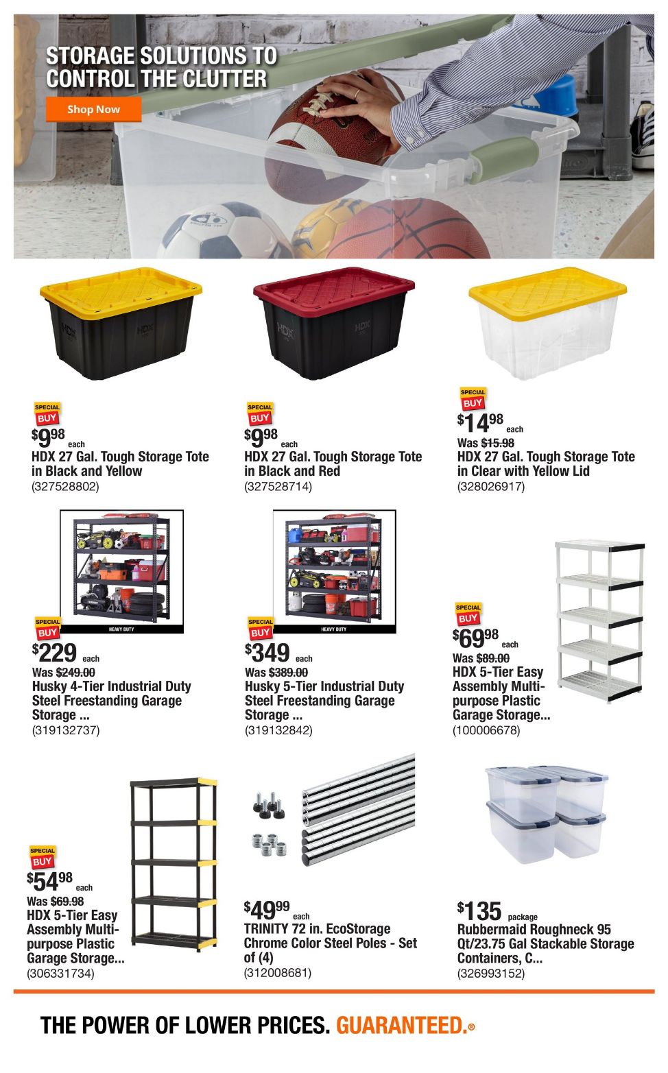 Catalogue Home Depot from 01/16/2025