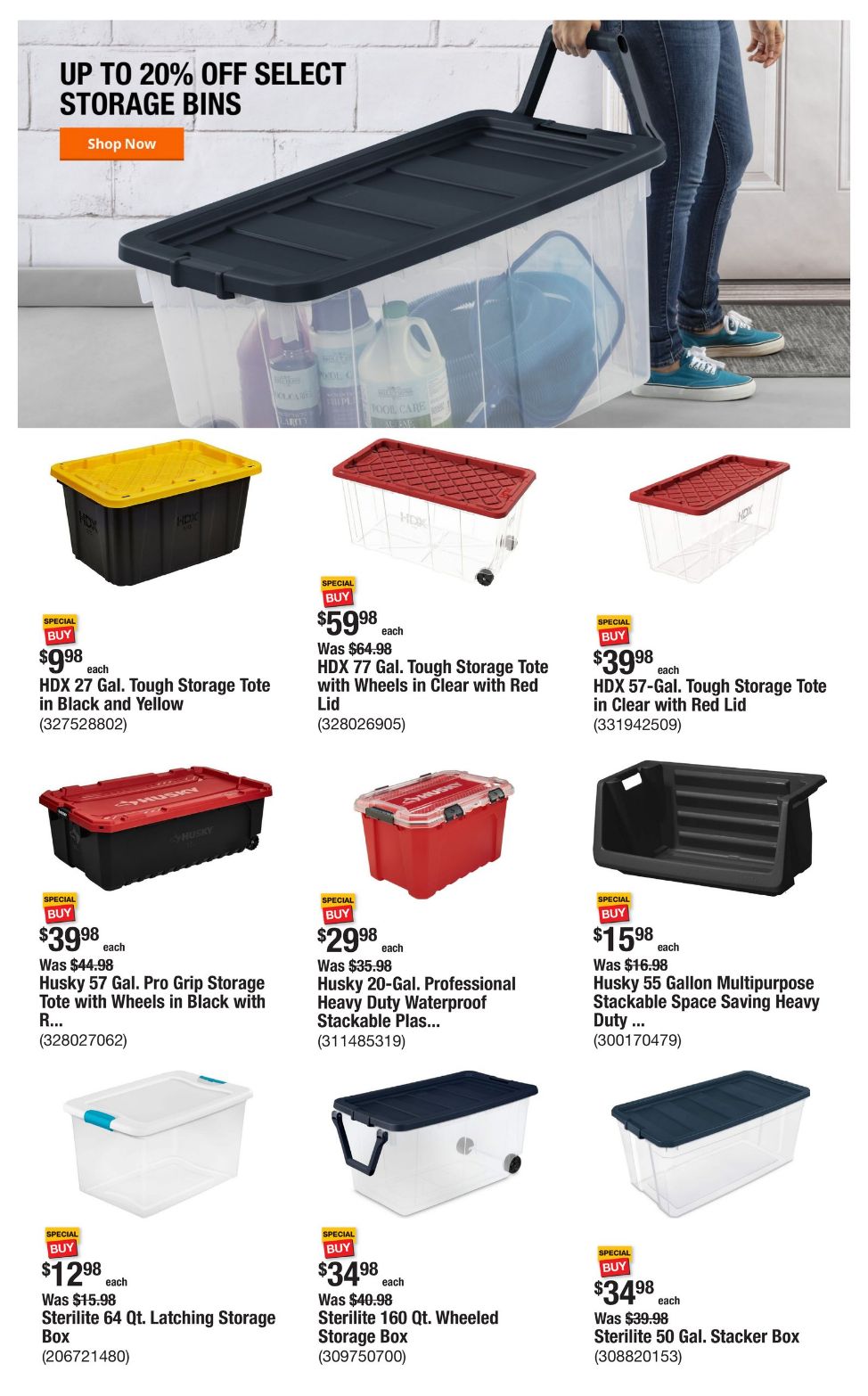 Catalogue Home Depot from 01/23/2025