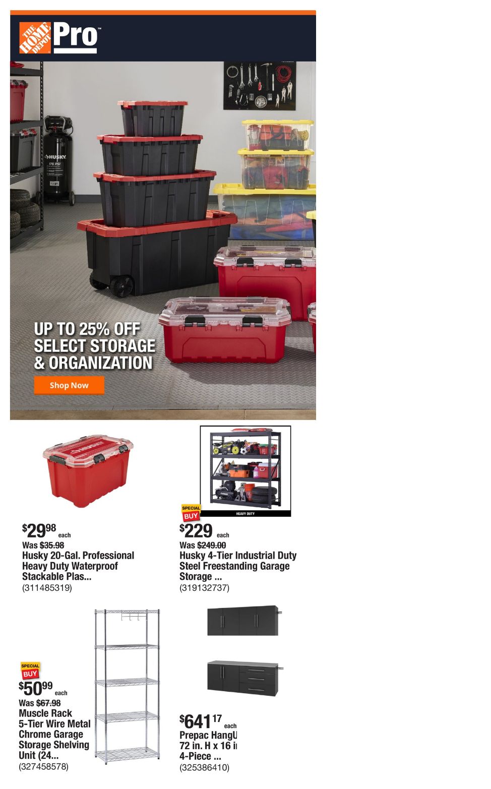 Catalogue Home Depot from 02/10/2025