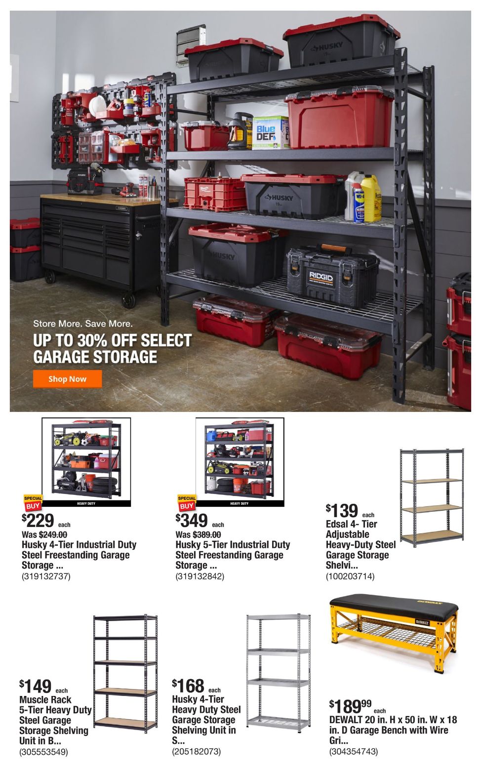 Catalogue Home Depot from 02/13/2025