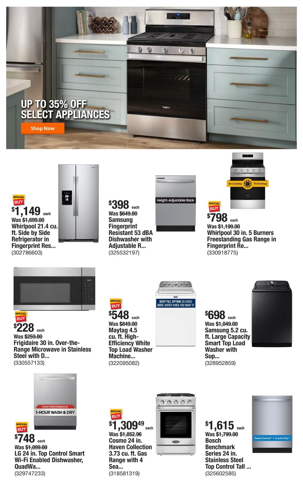 Catalogue Home Depot from 02/27/2025