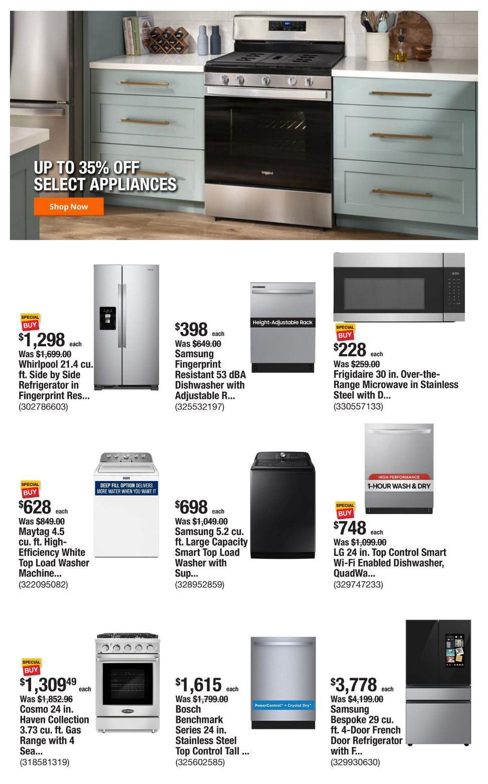 Catalogue Home Depot from 02/27/2025